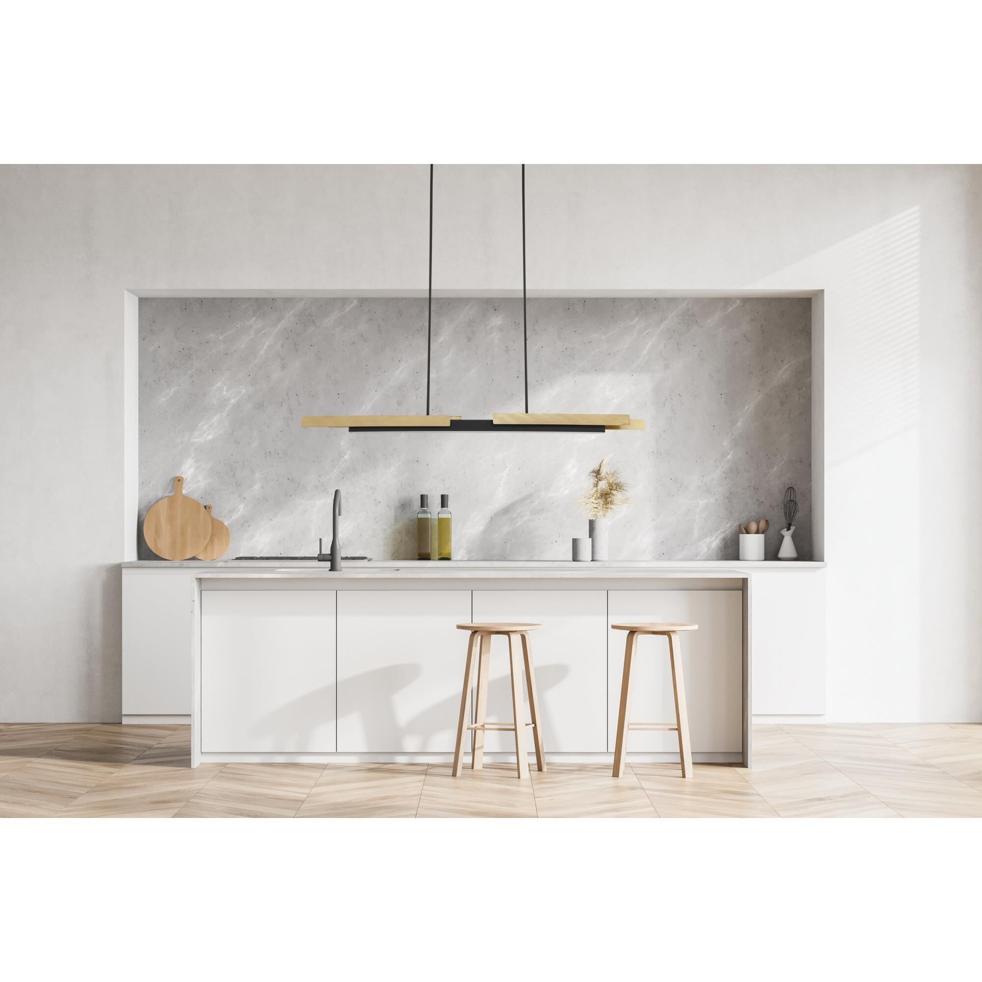 Shown in Matte Black finish and White shade