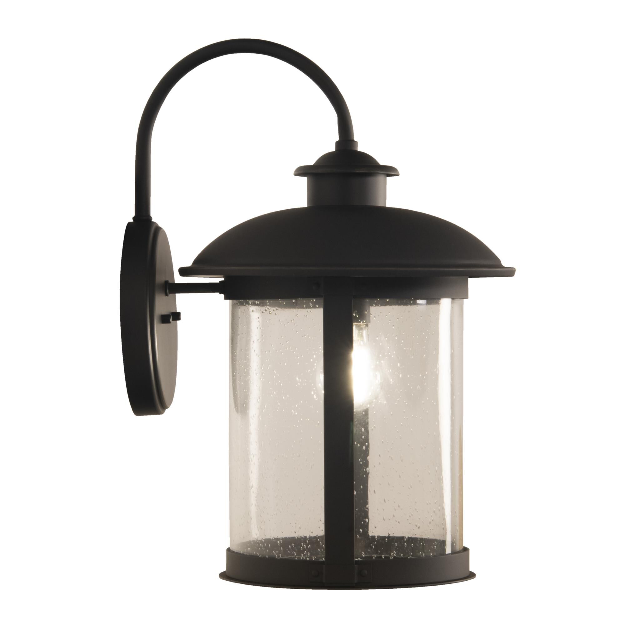 Shown in Dark Bronze Gilded finish and Cylinder glass