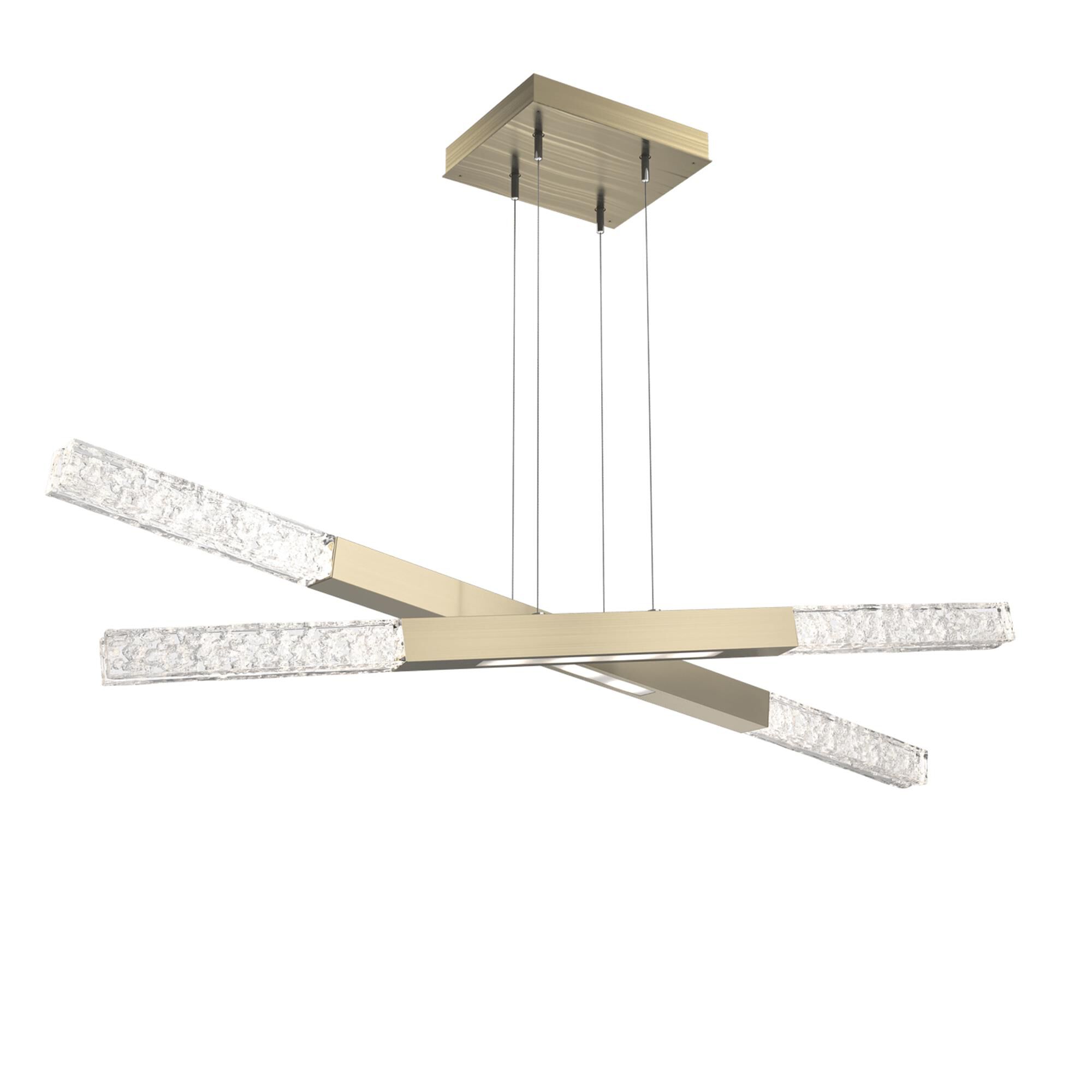 Shown in Heritage Brass finish and Clear Textured glass