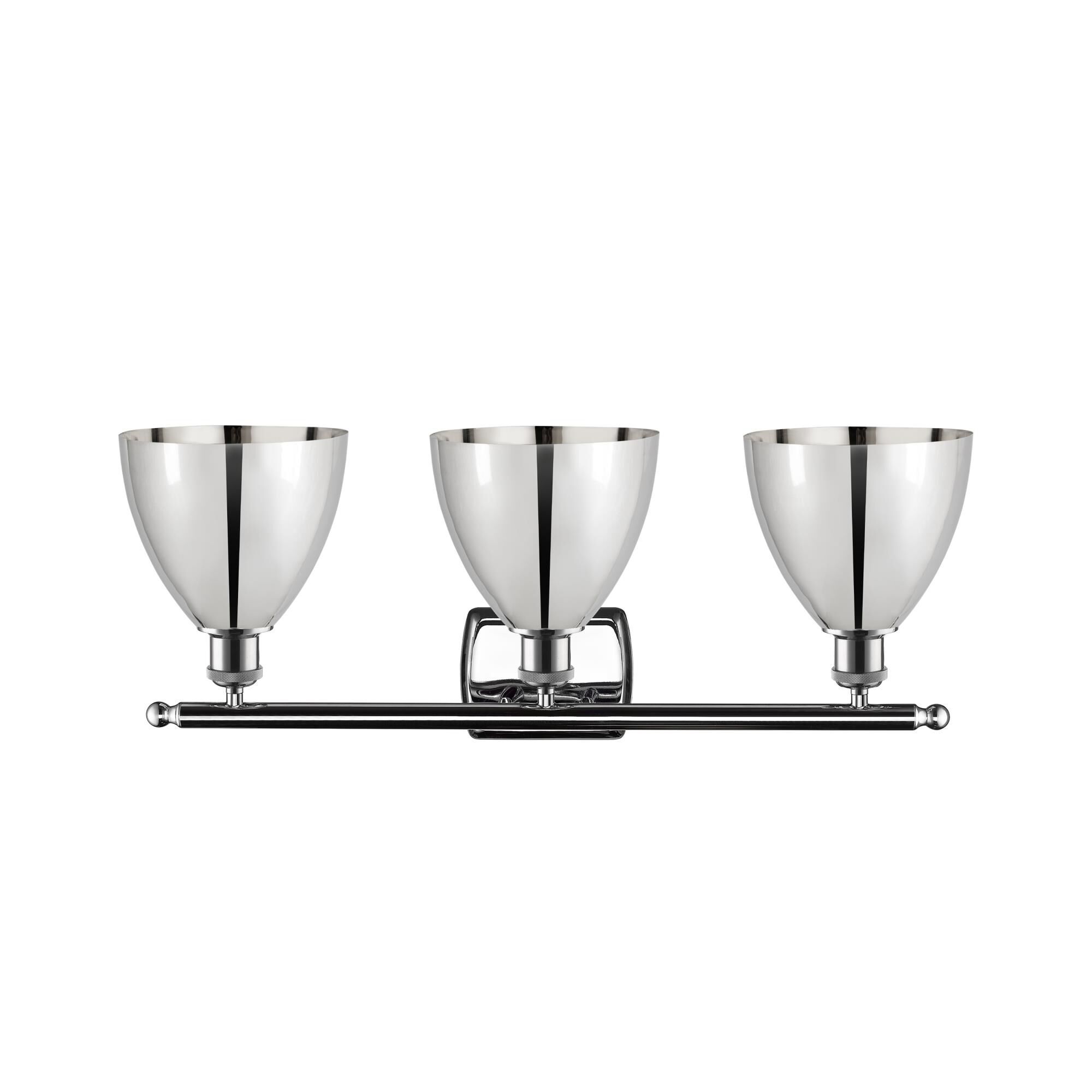 Shown in Polished Chrome finish and Polished Chrome Ballston Dome shade