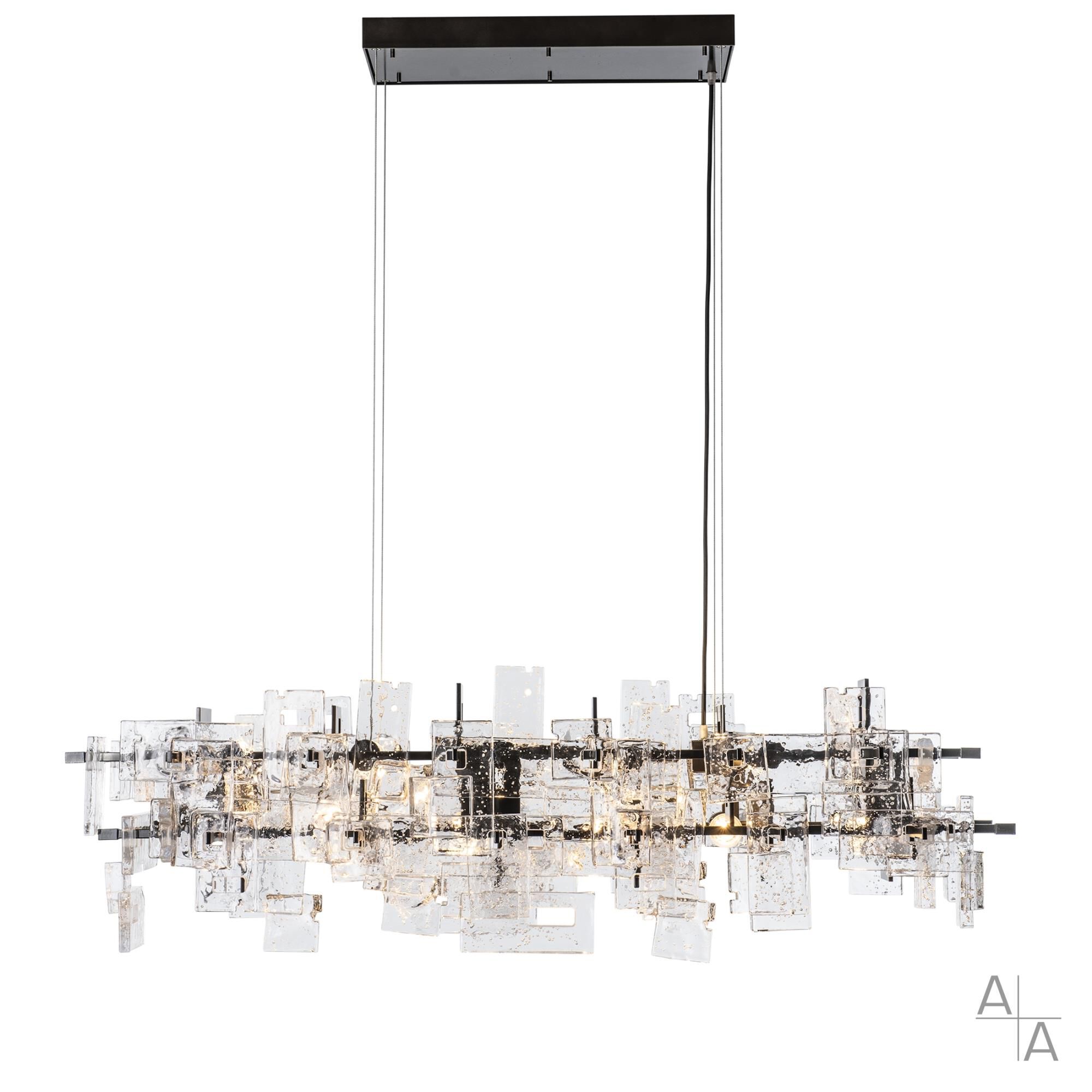 Fusion 53 Inch Linear Suspension Light by Hubbardton Forge