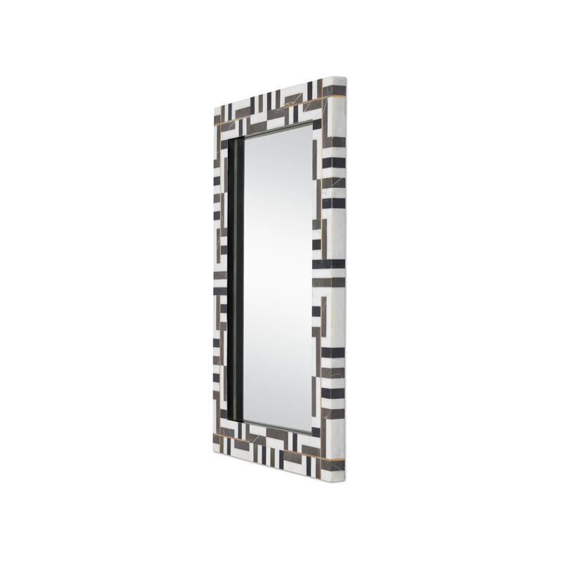 Gentry Rectangular Mirror Decorative Mirrors by Currey and Company