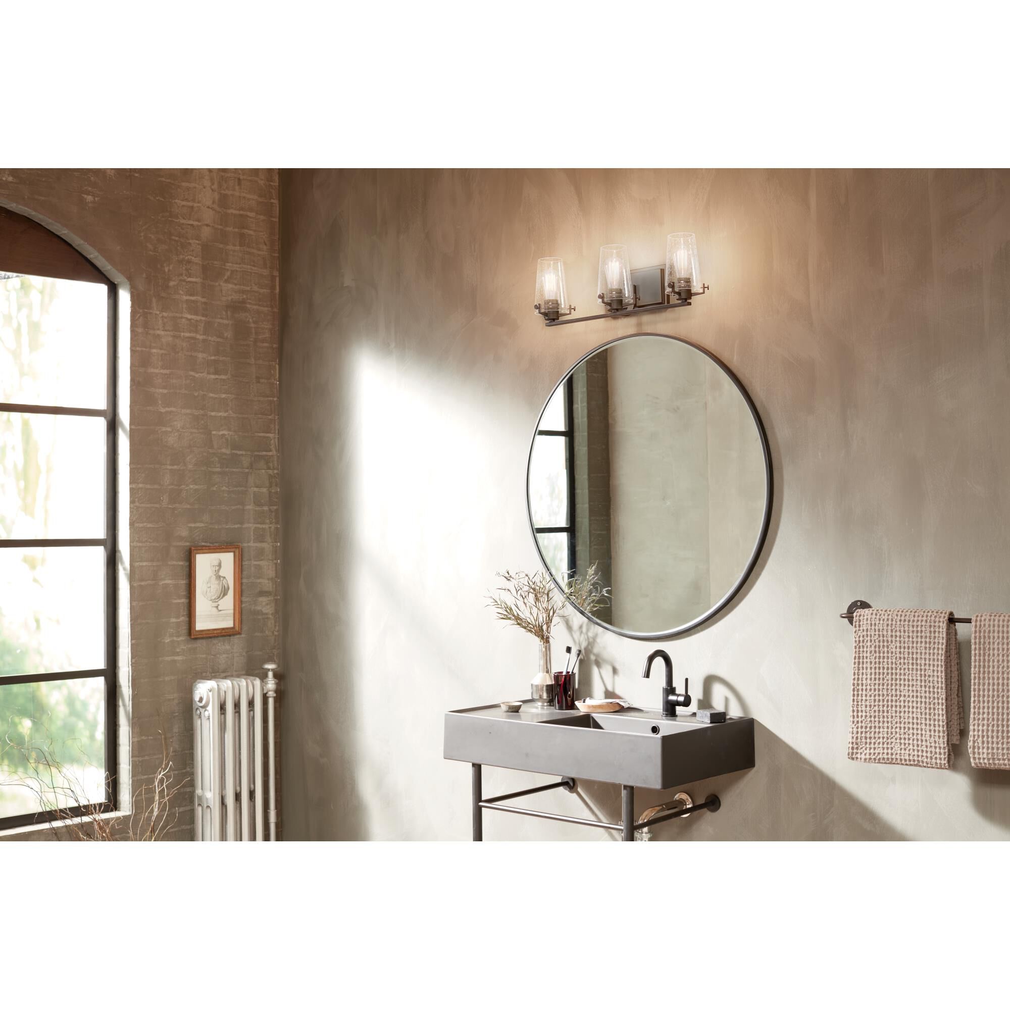 Alton 24 Inch 3 Light Bath Vanity Light by Kichler Lighting