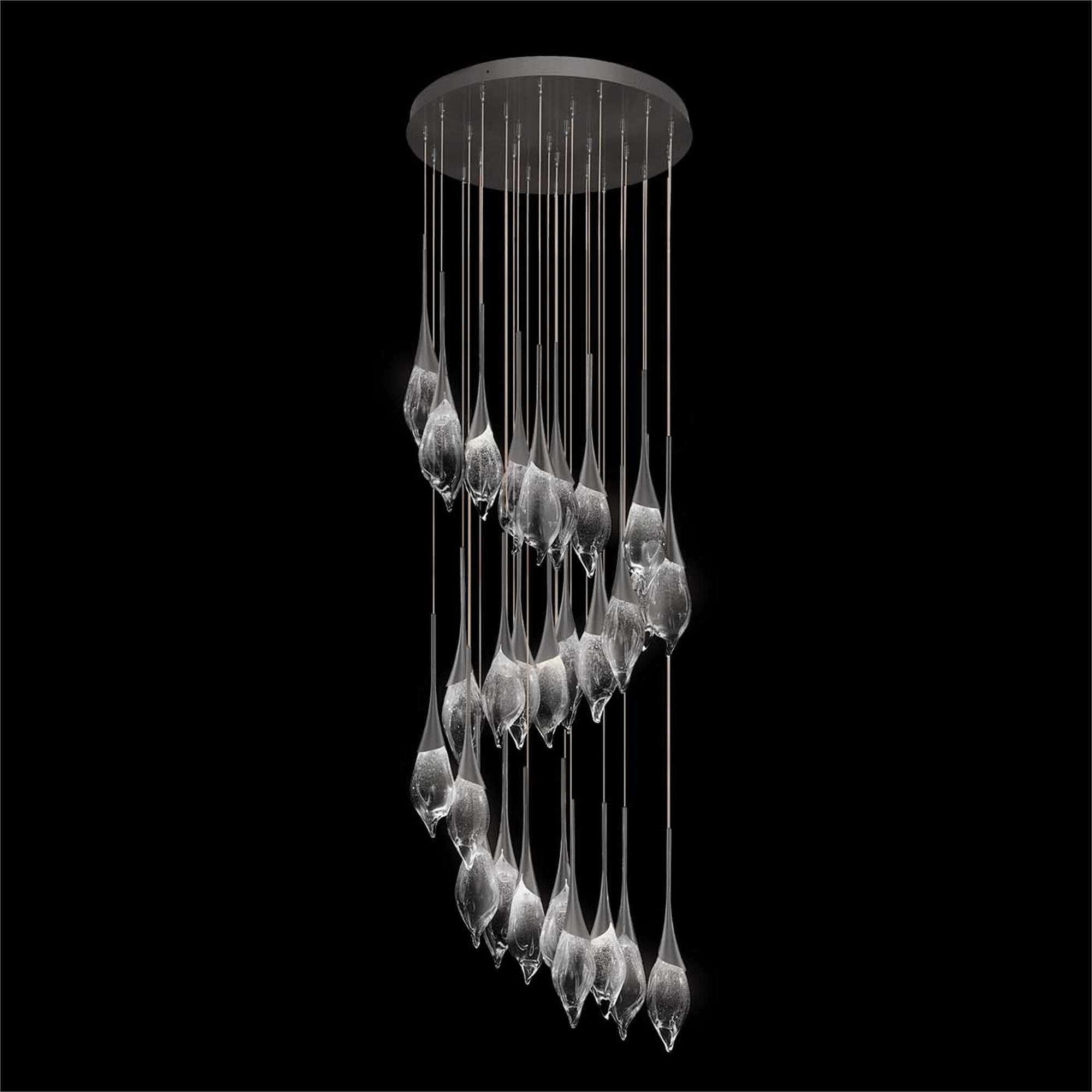 Mayu 33 Inch Multi Light Pendant,