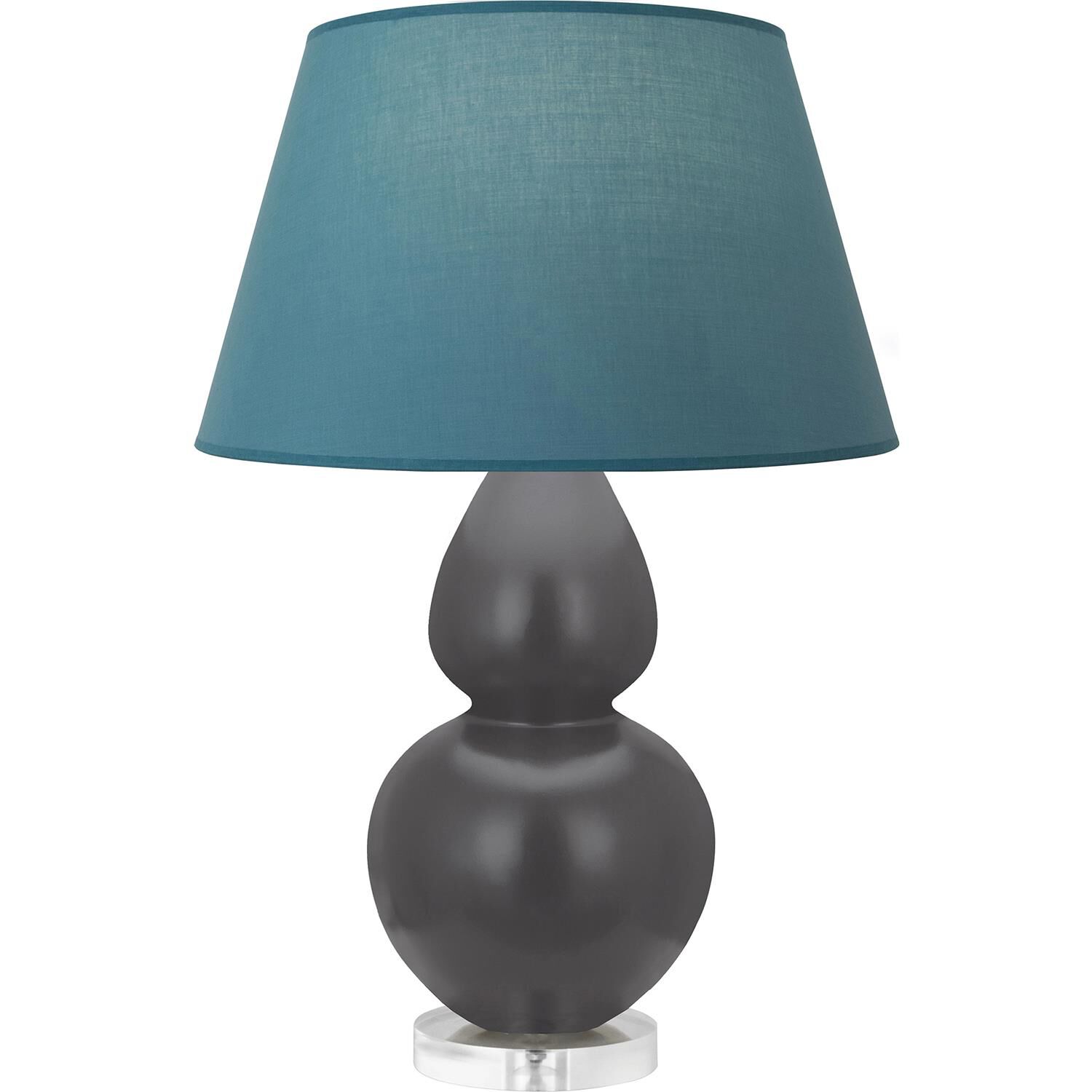 Shown in Matte Ash finish and Bright Blue and Gray shade and Lucite accent