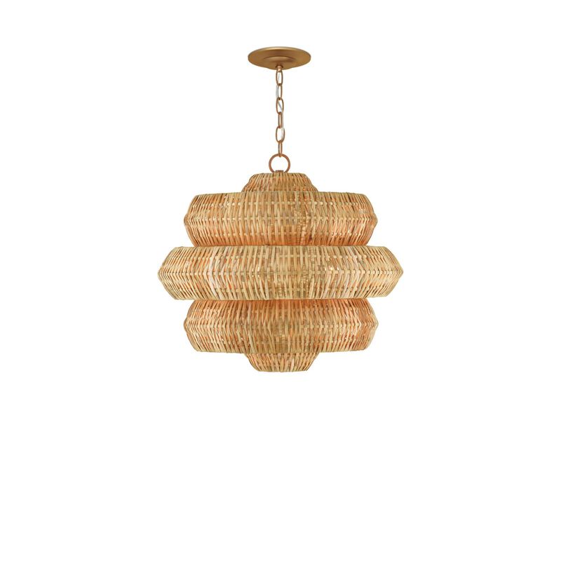 Antibes 3 Light Chandelier by Currey and Company
