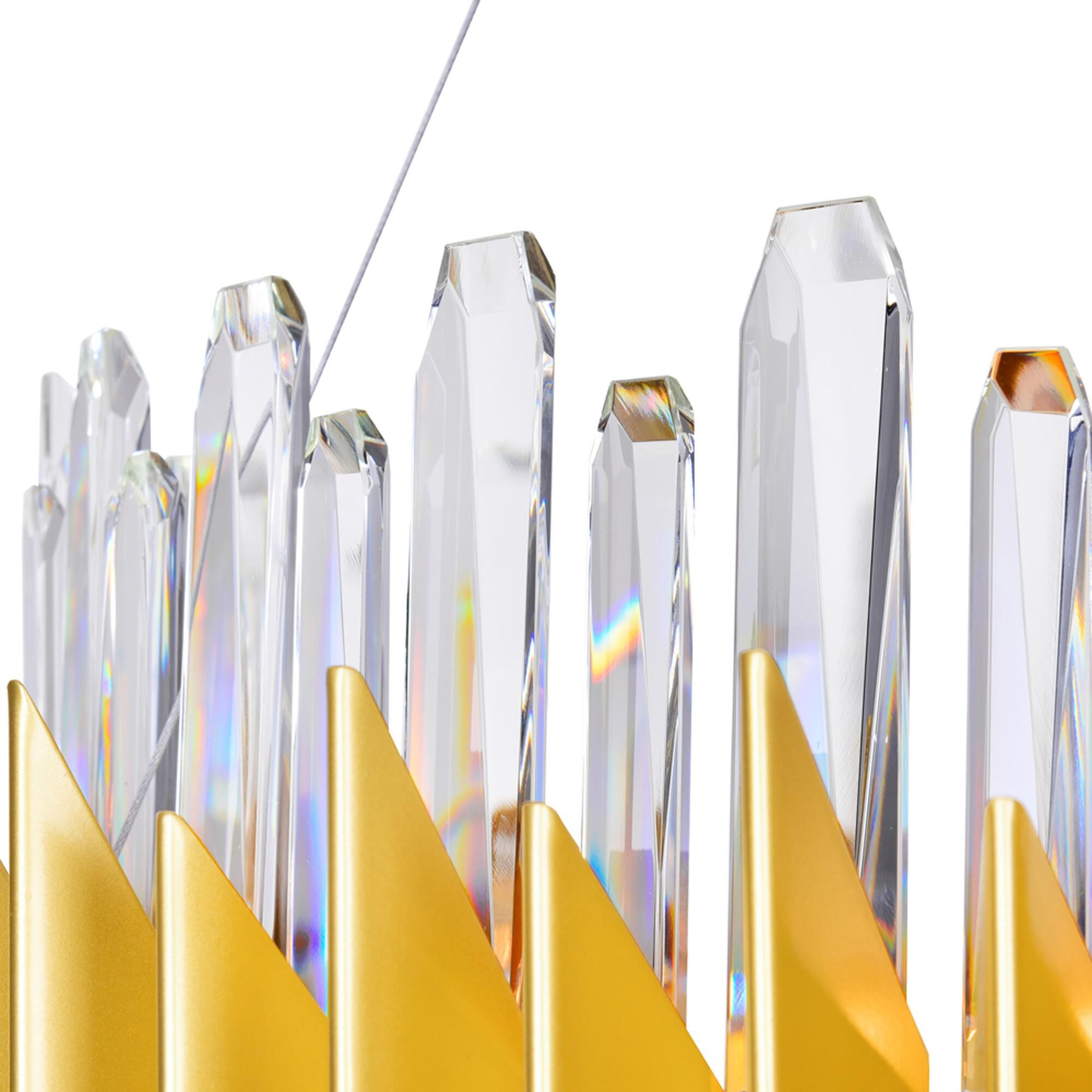 Shown in Satin Gold finish