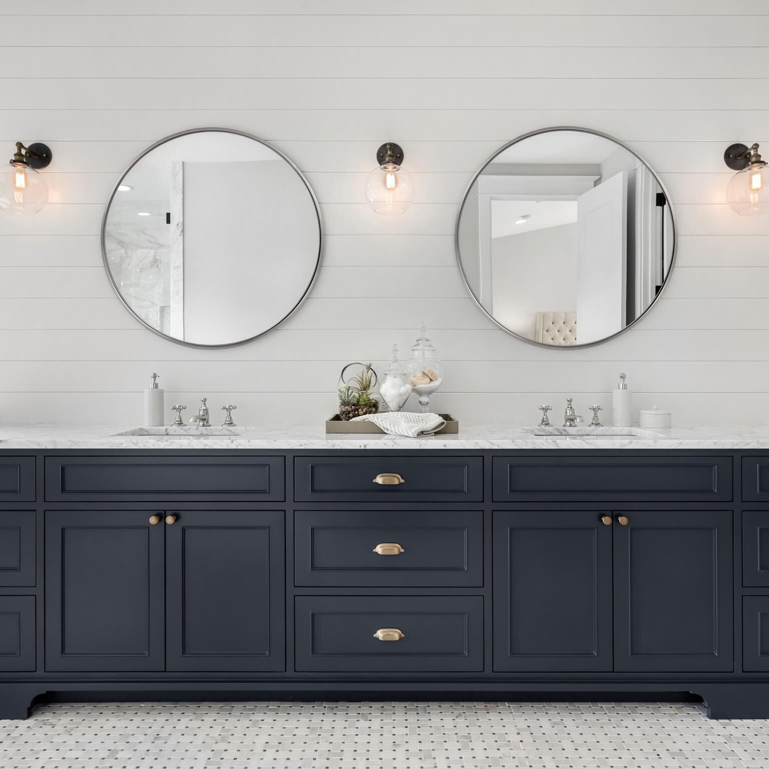 Copenhagen Bathroom Mirrors by Howard Elliott Collection