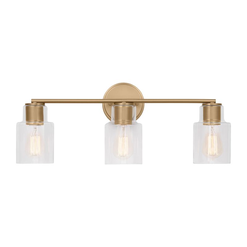 Drew & Jonathan Sayward 24 Inch 3 Light Bath Vanity Light by Visual Comfort Studio