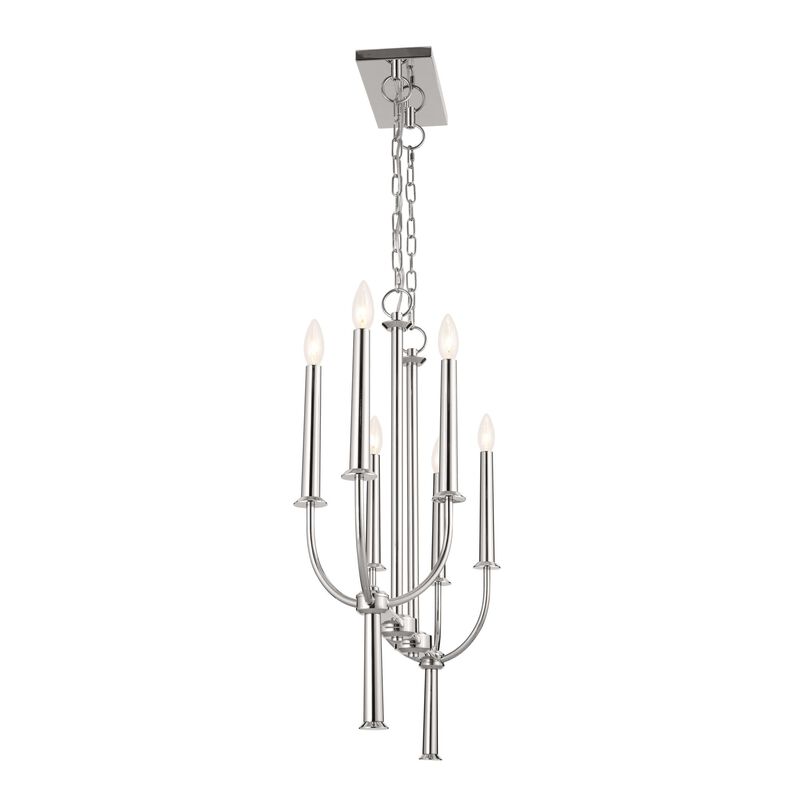 Florence 40 Inch 6 Light Linear Suspension Light by Kichler Lighting
