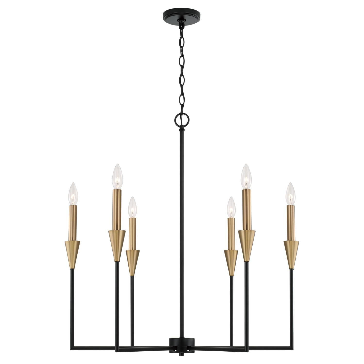 Avant 29 Inch 6 Light Chandelier by Capital Lighting Fixture Company