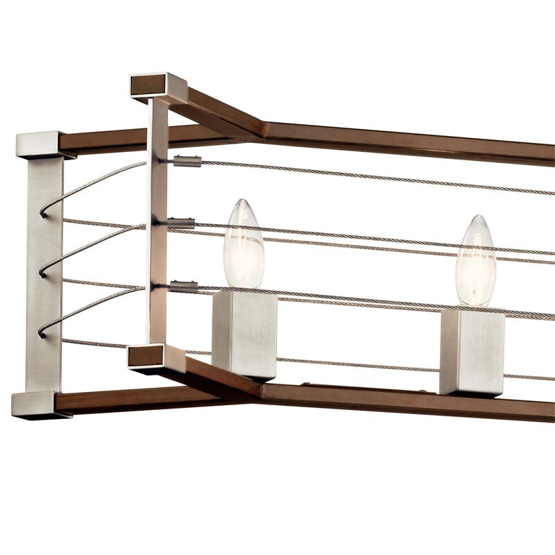 Lente 39 Inch Linear Chandelier by Kichler