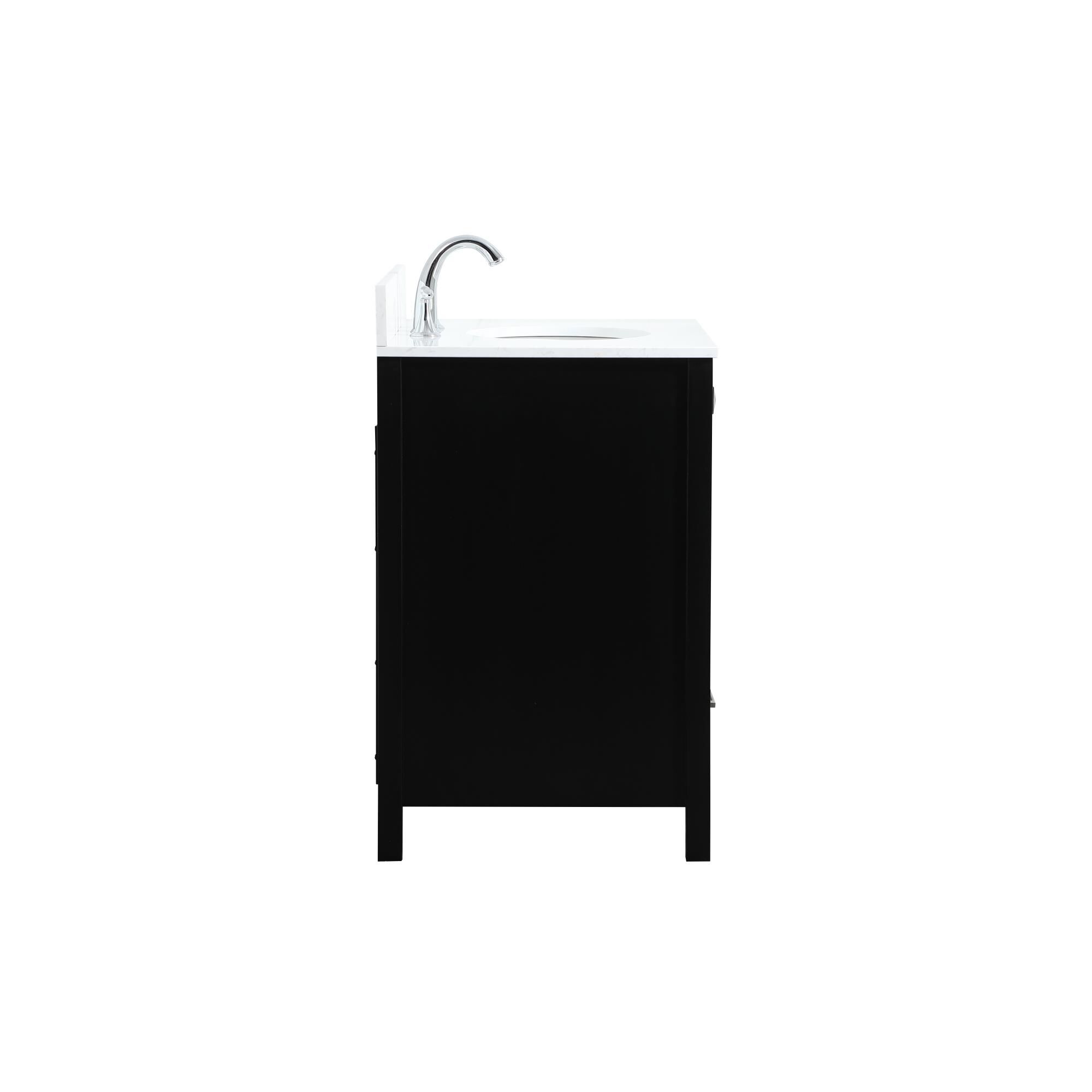 Shown in Black finish