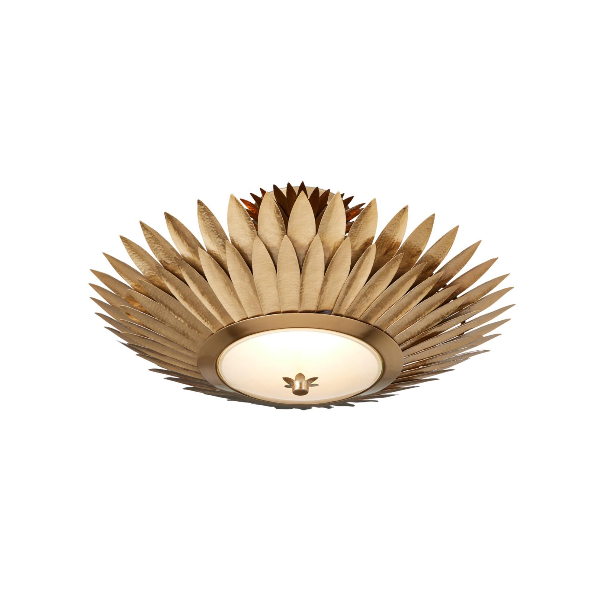 Plumage 30 Inch Semi Flush Mount,