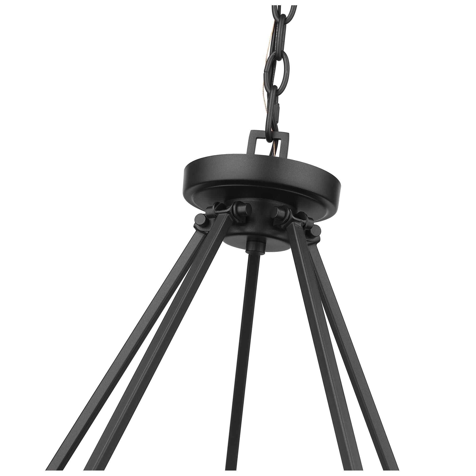 Shown in Bronze finish and Glass shade