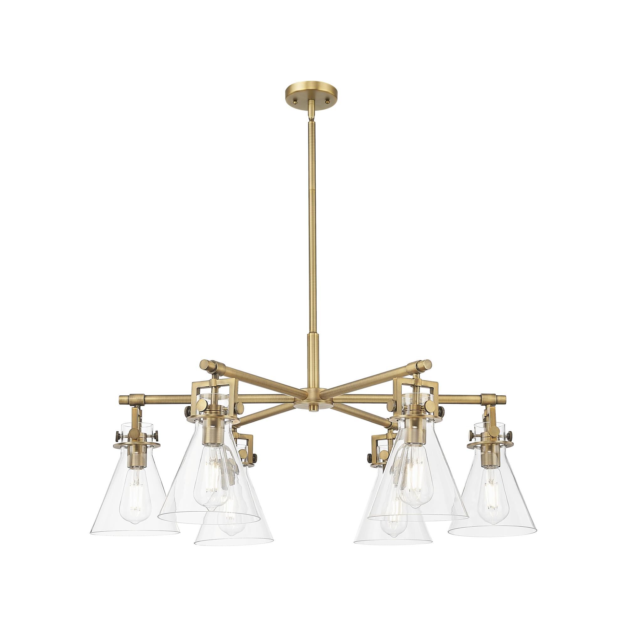 Bruno Marashlian Newton Cone 26 Inch Chandelier by Innovations Lighting