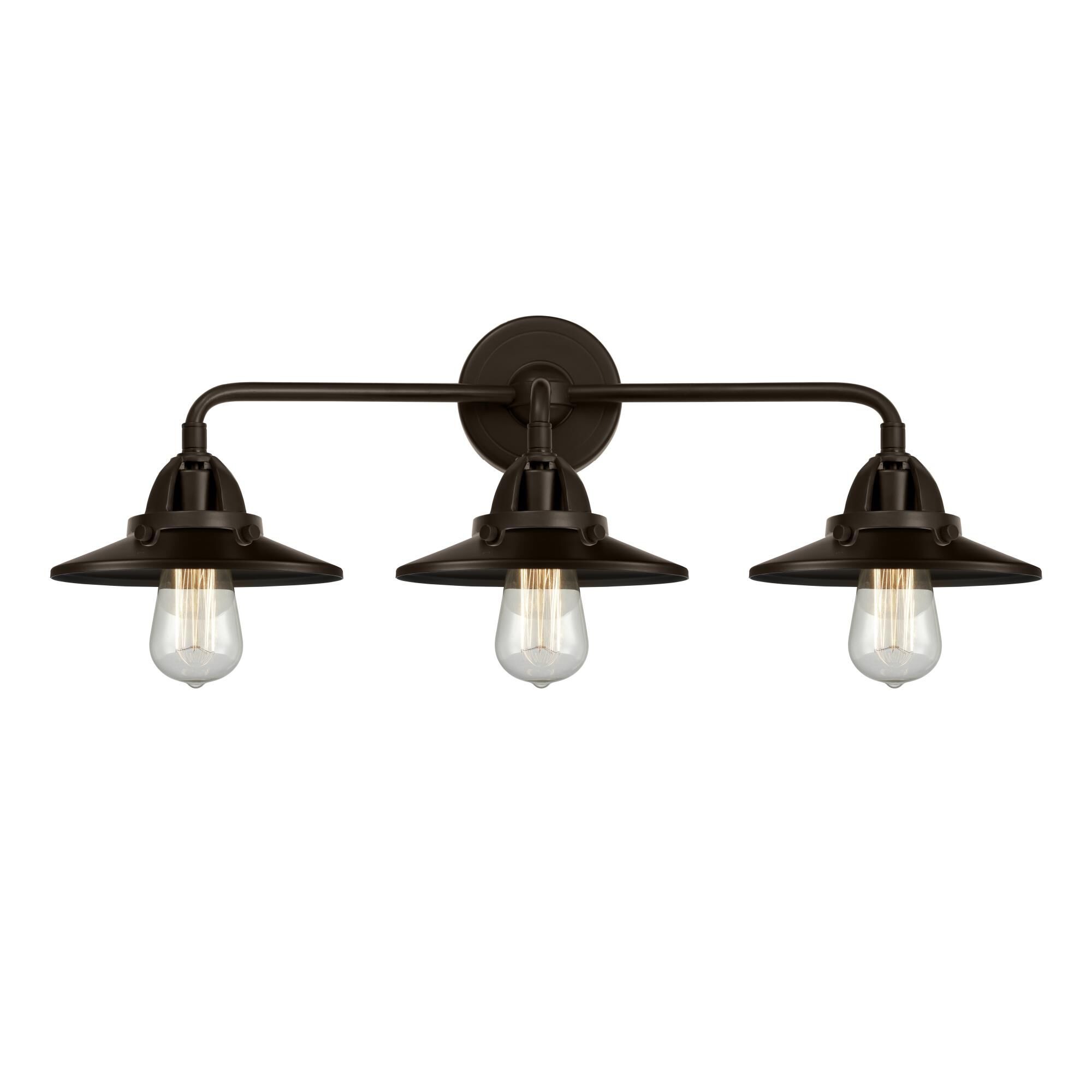 Bruno Marashlian Railroad 26 Inch 3 Light Bath Vanity Light by Innovations Lighting