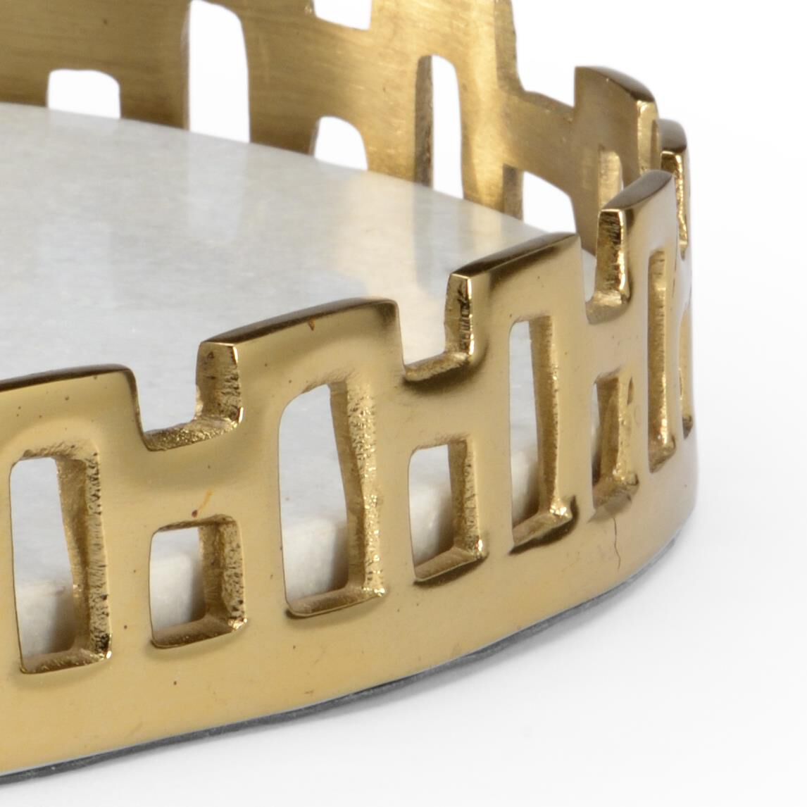 Shown in Antique Brass-Natural White finish