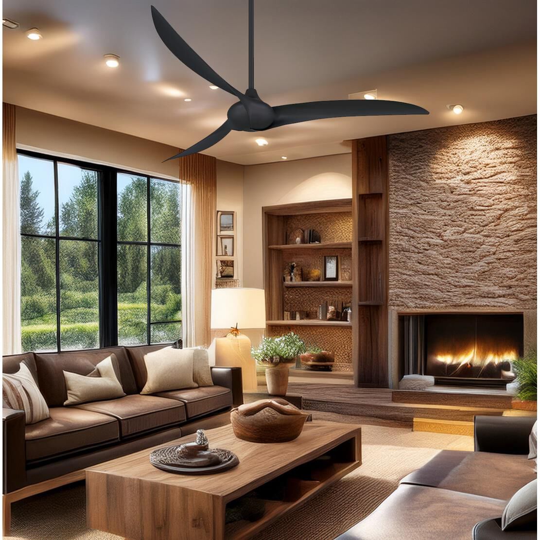 Wave 65 Inch Ceiling Fan by Minka Aire