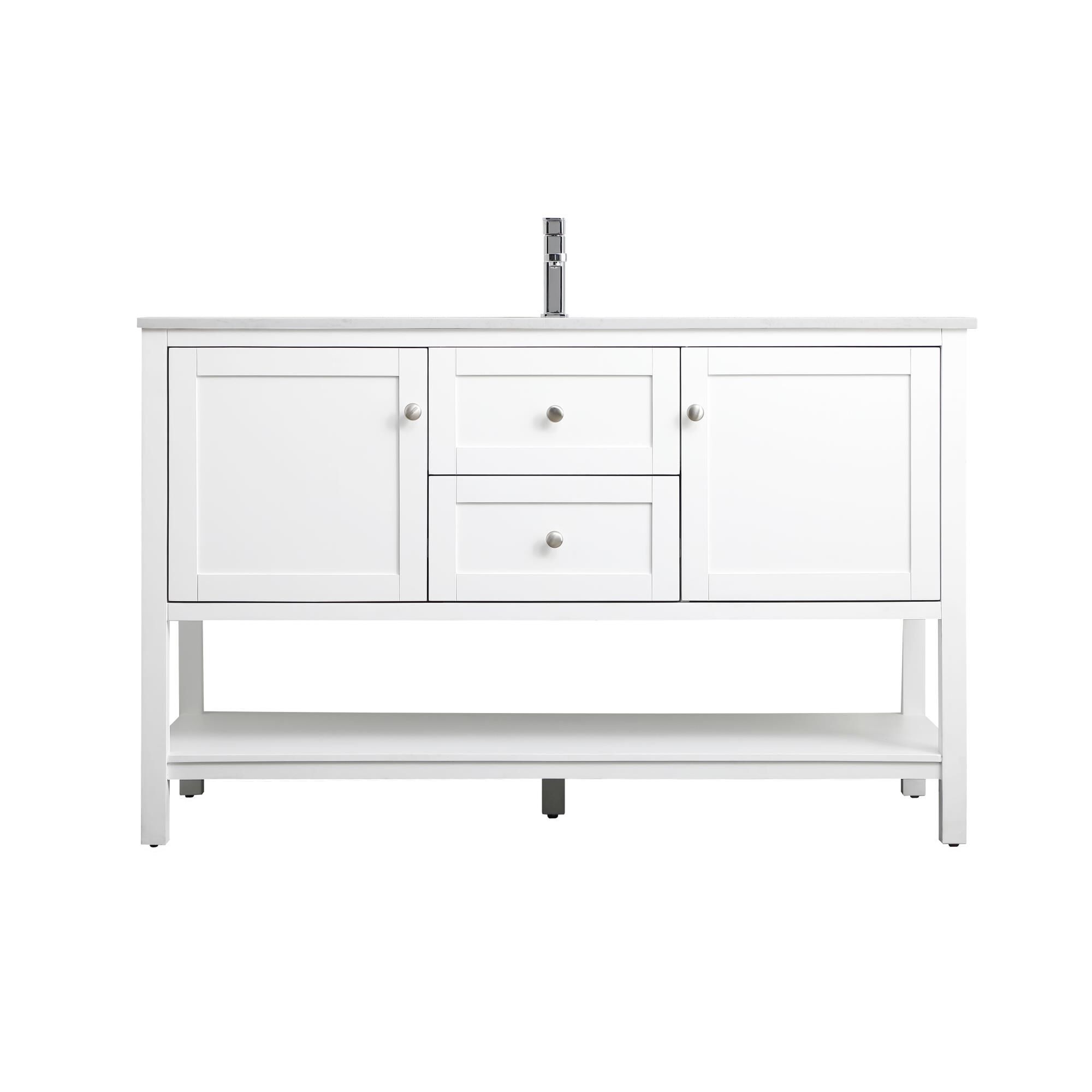Heath 54 Inch Bath Vanity by Elegant Decor