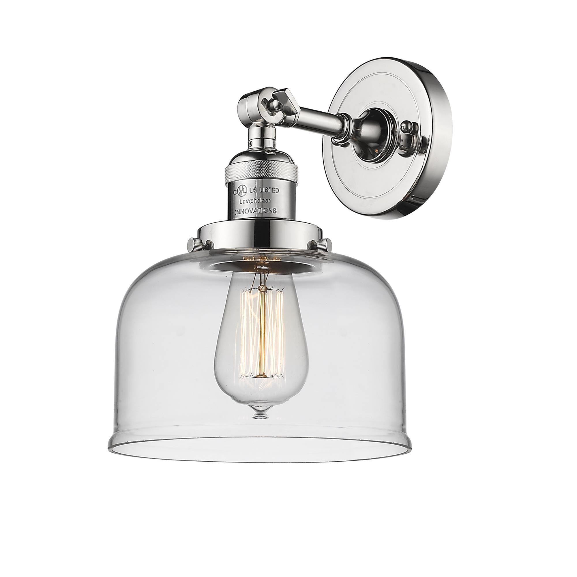 Bruno Marashlian Large Bell 12 Inch Wall Sconce by Innovations Lighting