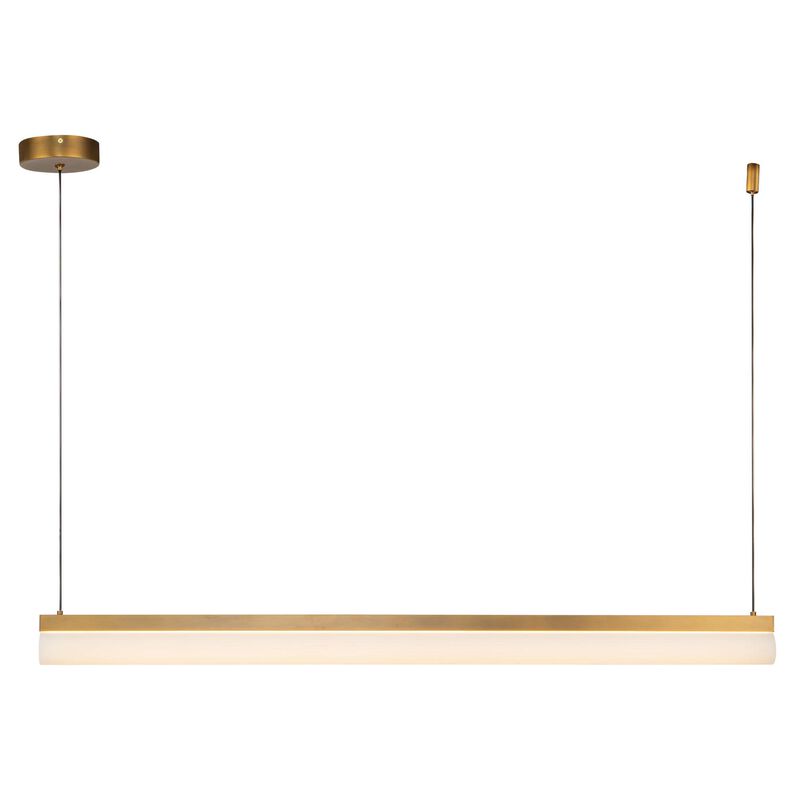 Nio Medium Linear Chandelier by Kuzco
