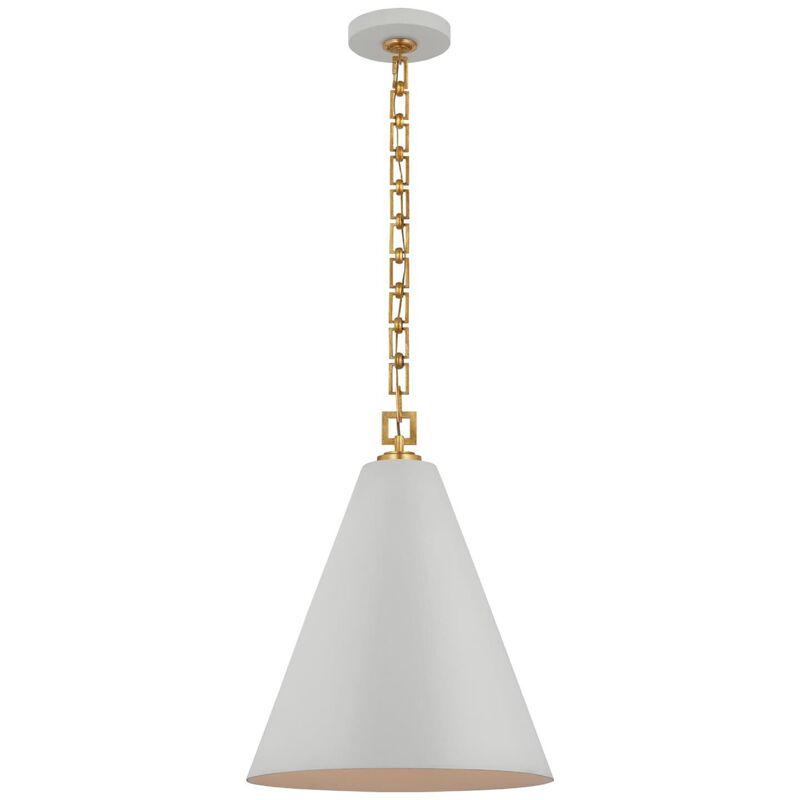 Visual Comfort Signature Collection Julie Neill Theo 17 Inch LED Large Pendant