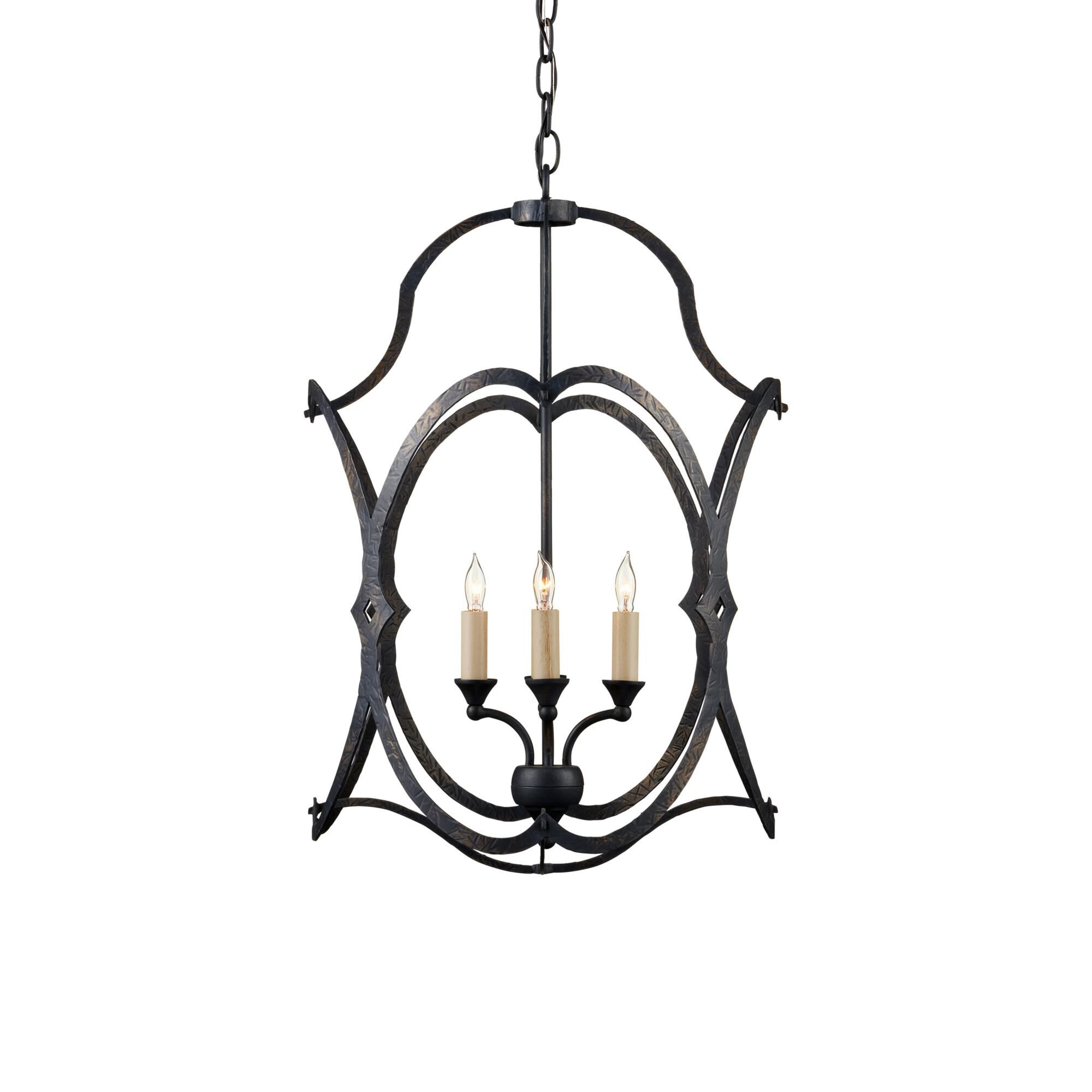 Charisma 16 Inch Large Pendant by Currey and Company