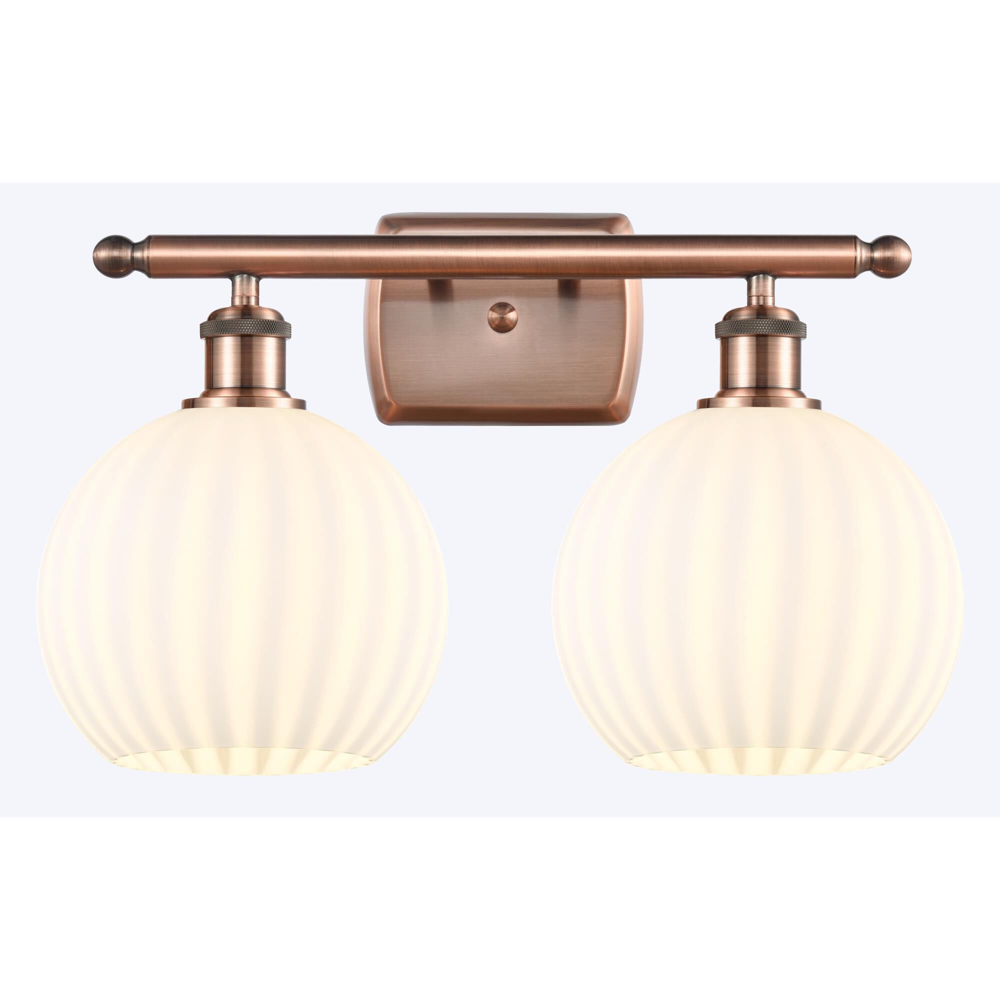 Bruno Marashlian White Venetian 18 Inch Bath Vanity Light by Innovations Lighting