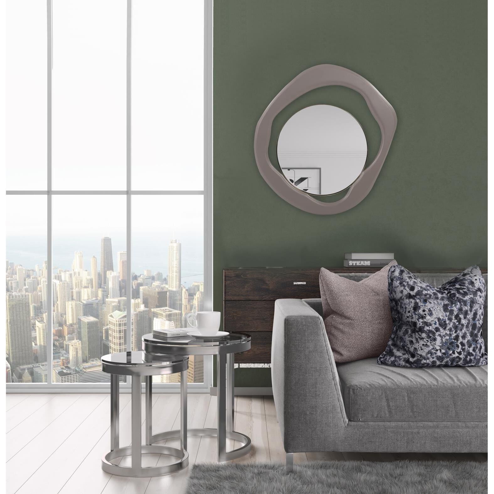 Shown in Matte/Polished finish