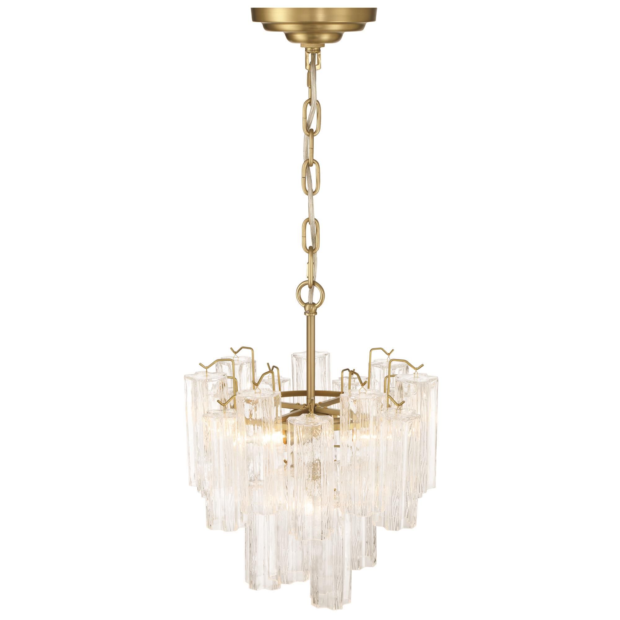 Sophia 18 Inch Semi Flush Mount,