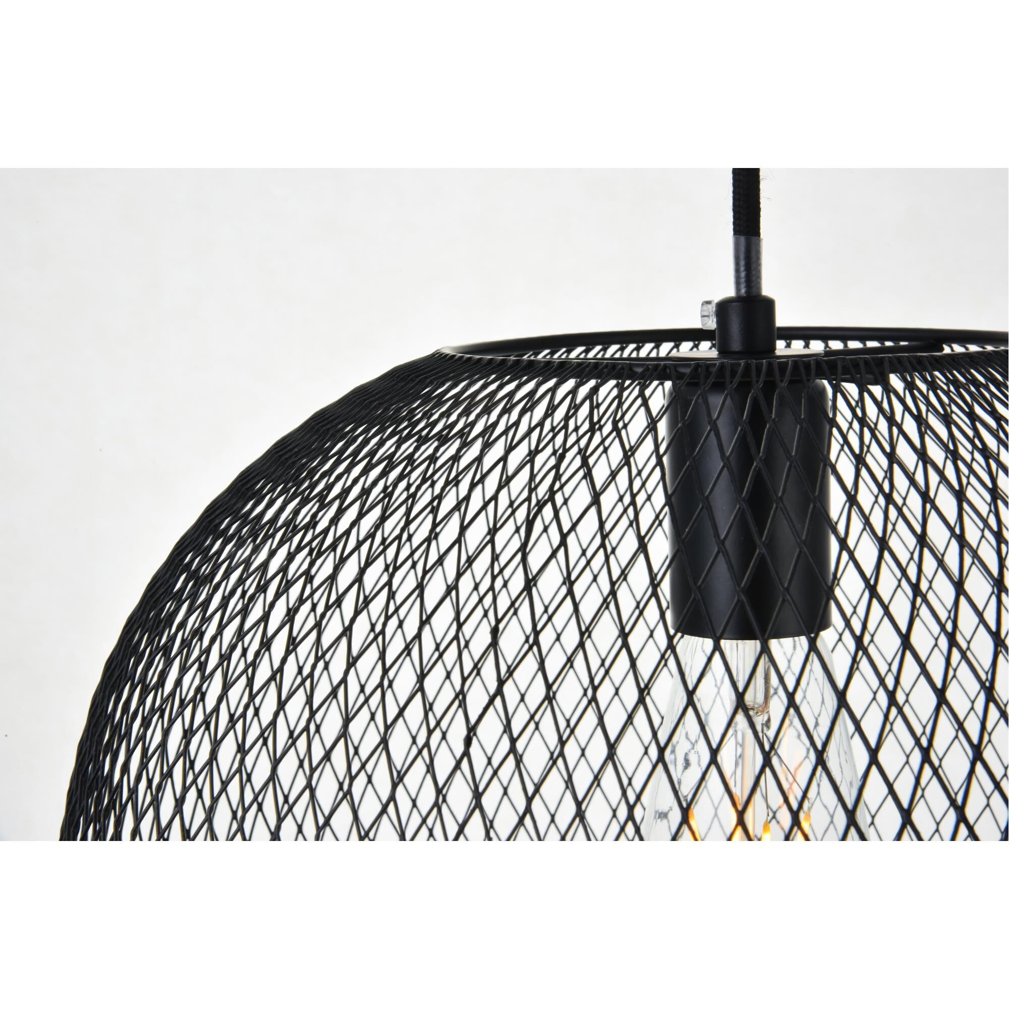 Keller 13 Inch Large Pendant by Elegant Lighting