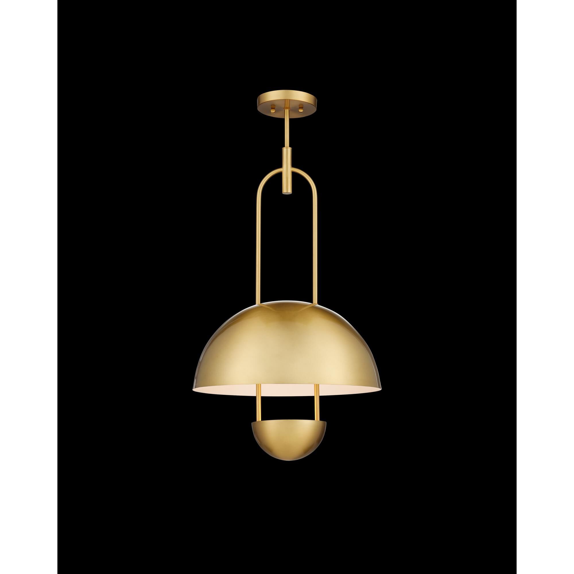 Creighton 18 Inch Semi Flush Mount by Currey and Company