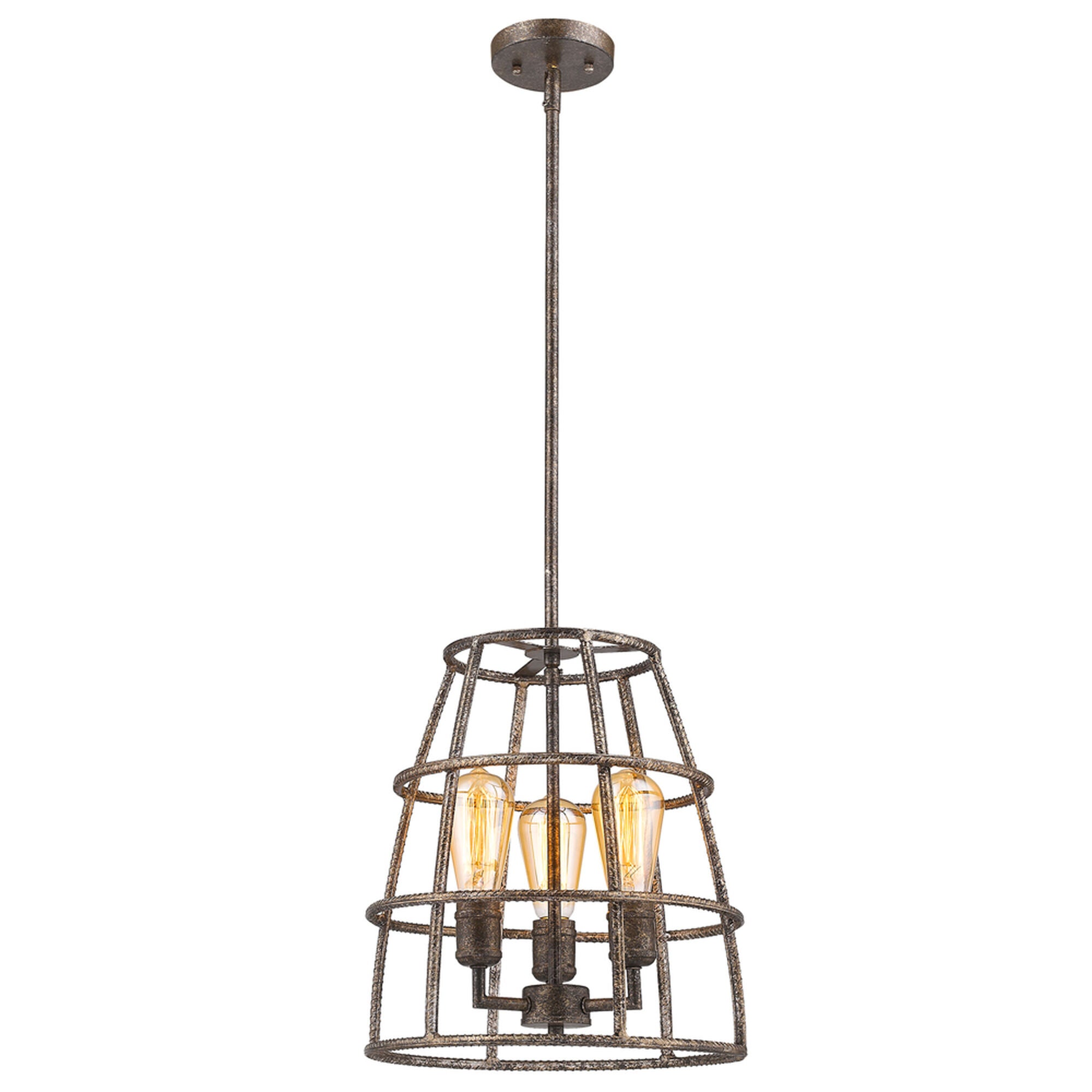 Shown in Antique Silver finish and -- glass and -- shade