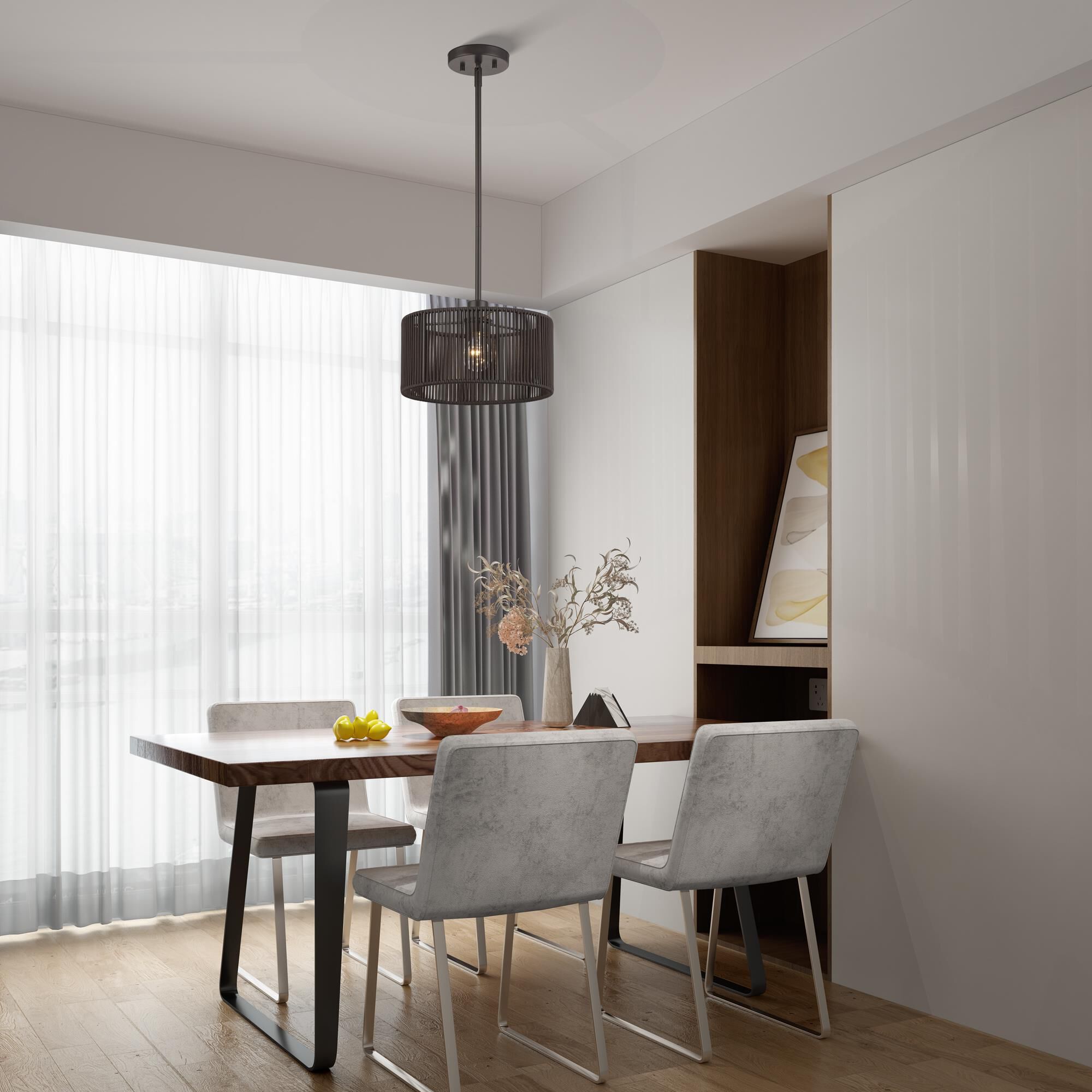 Acordia 12 Inch Mini Pendant by Livex Lighting