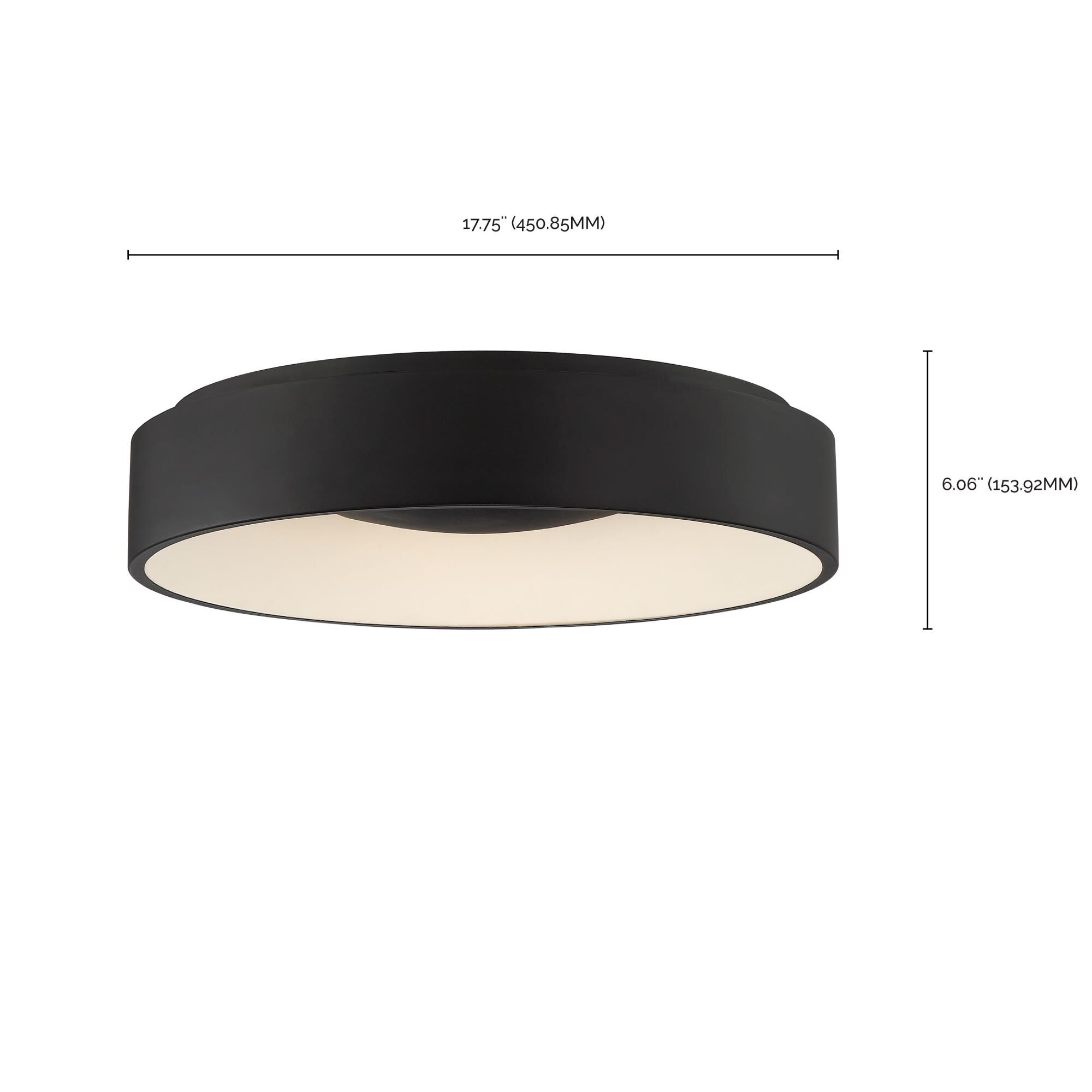 Orbit 17 Inch 1 Light LED Flush Mount by Nuvo Lighting