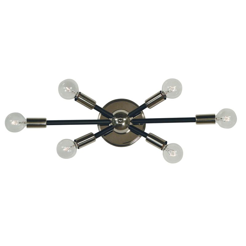 Simone 22 Inch 6 Light Bath Vanity Light by Framburg