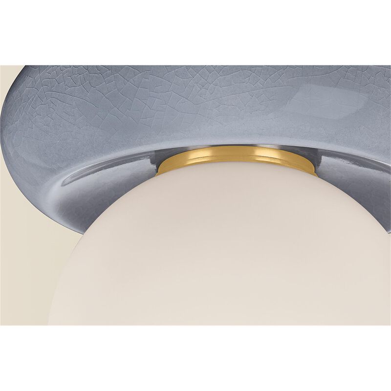 Tyra 9 Inch Flush Mount by Mitzi