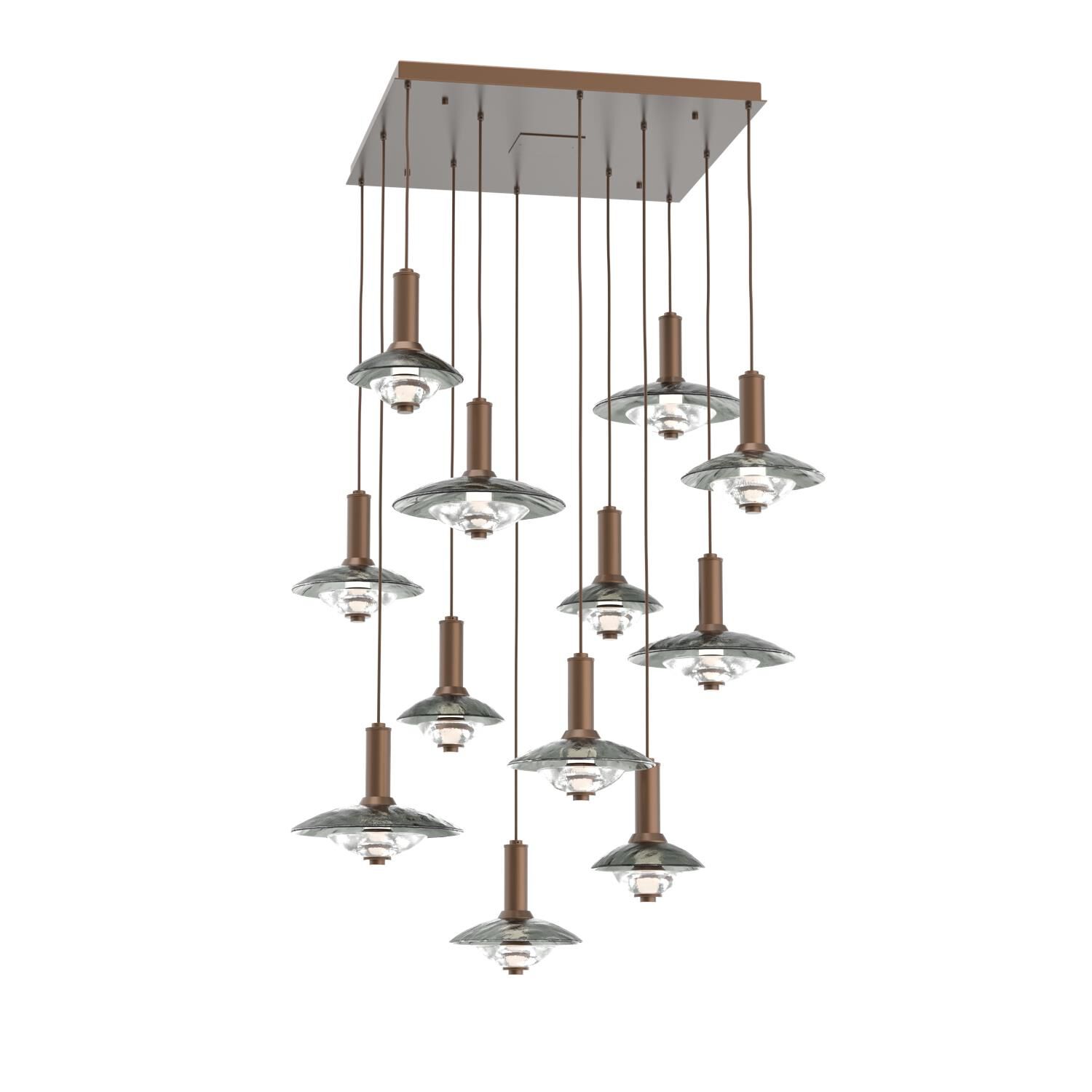 Levi Wilson Cirrus 44 Inch Multi Light Pendant by Hammerton Studio