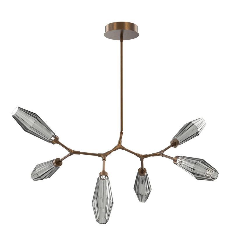 Aalto 43 Inch 6 Light LED Linear Suspension Light by Hammerton Studio