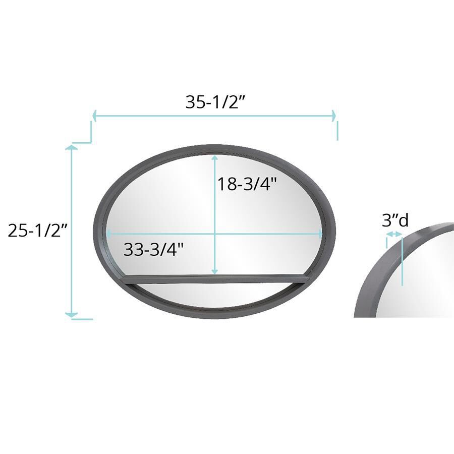 Ackley Decorative Mirror by Howard Elliott Collection
