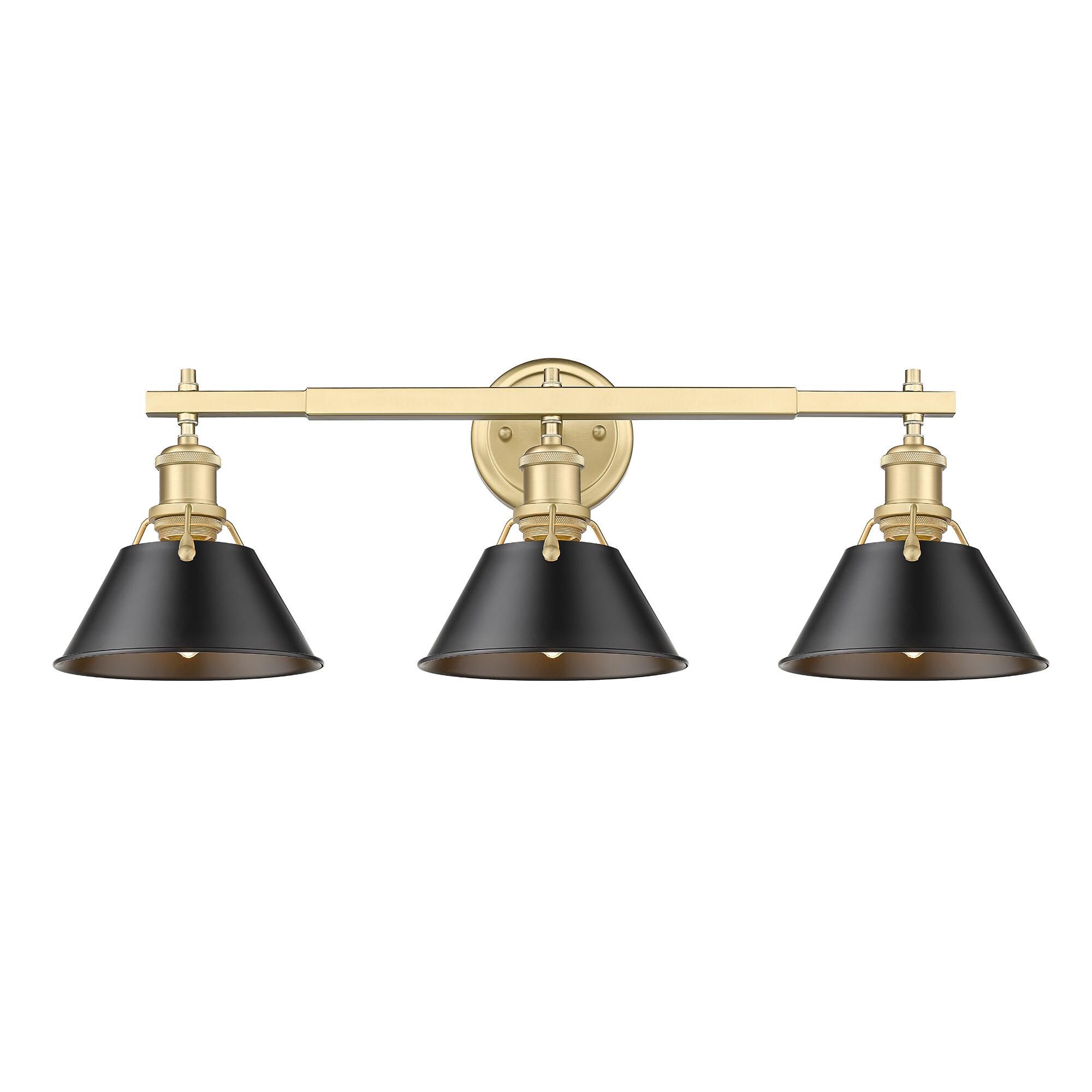 Orwell 27 Inch Bath Vanity Light by Golden Lighting