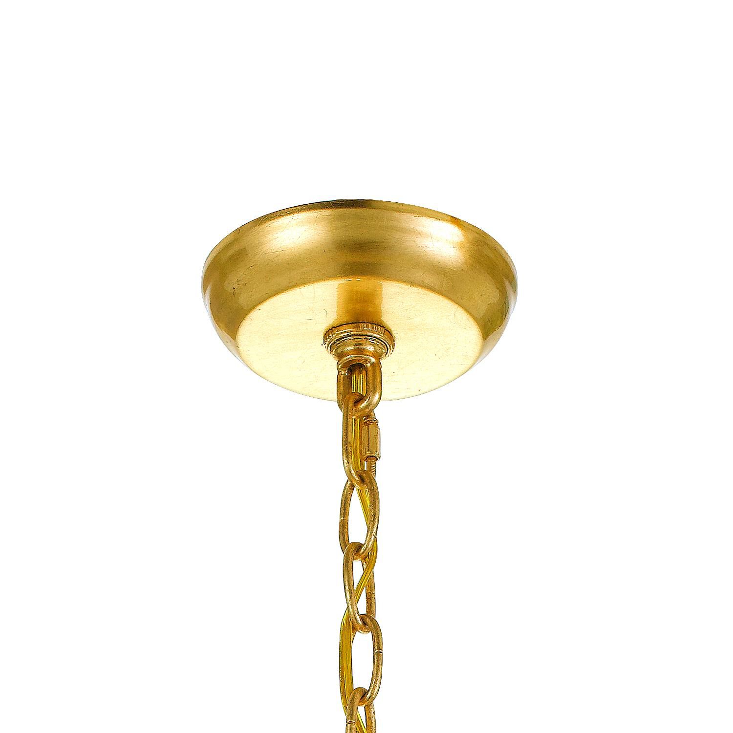 Rylee 18 Inch 6 Light Mini Chandelier by Crystorama