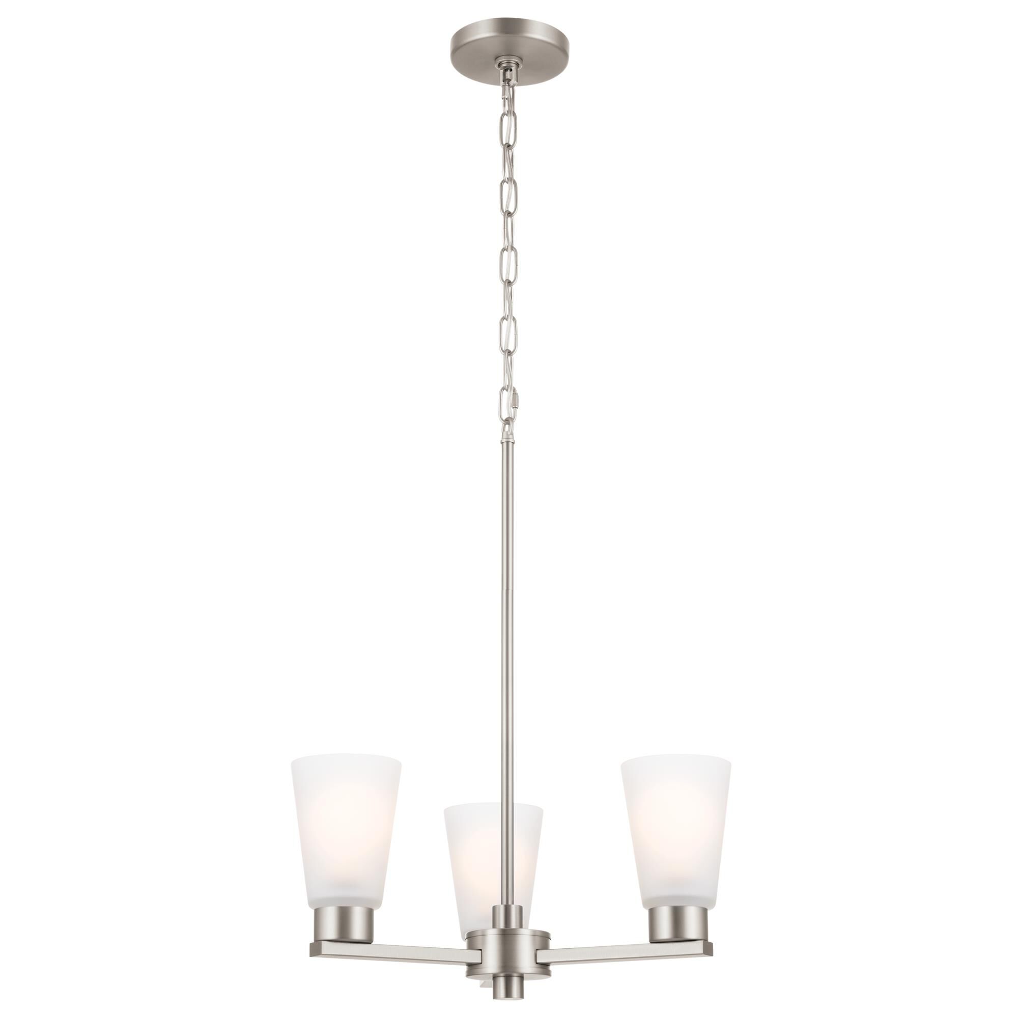 Shown in Brushed Nickel finish