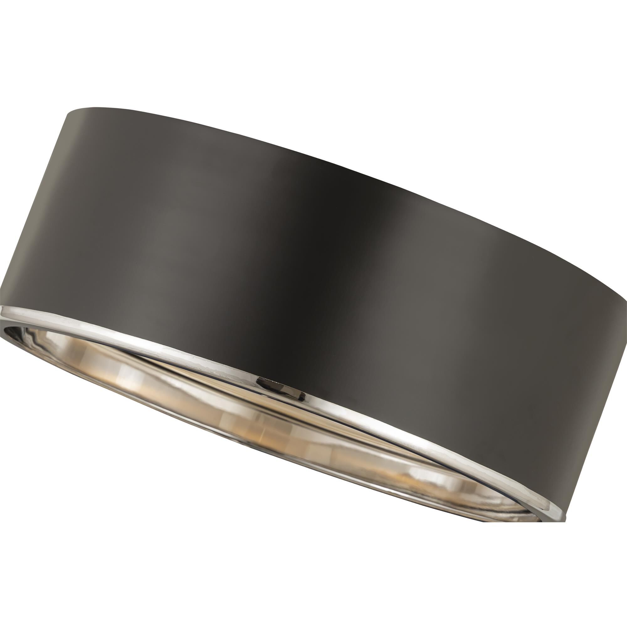 Shown in Matte Black And Chrome finish and Steel glass and Steel shade