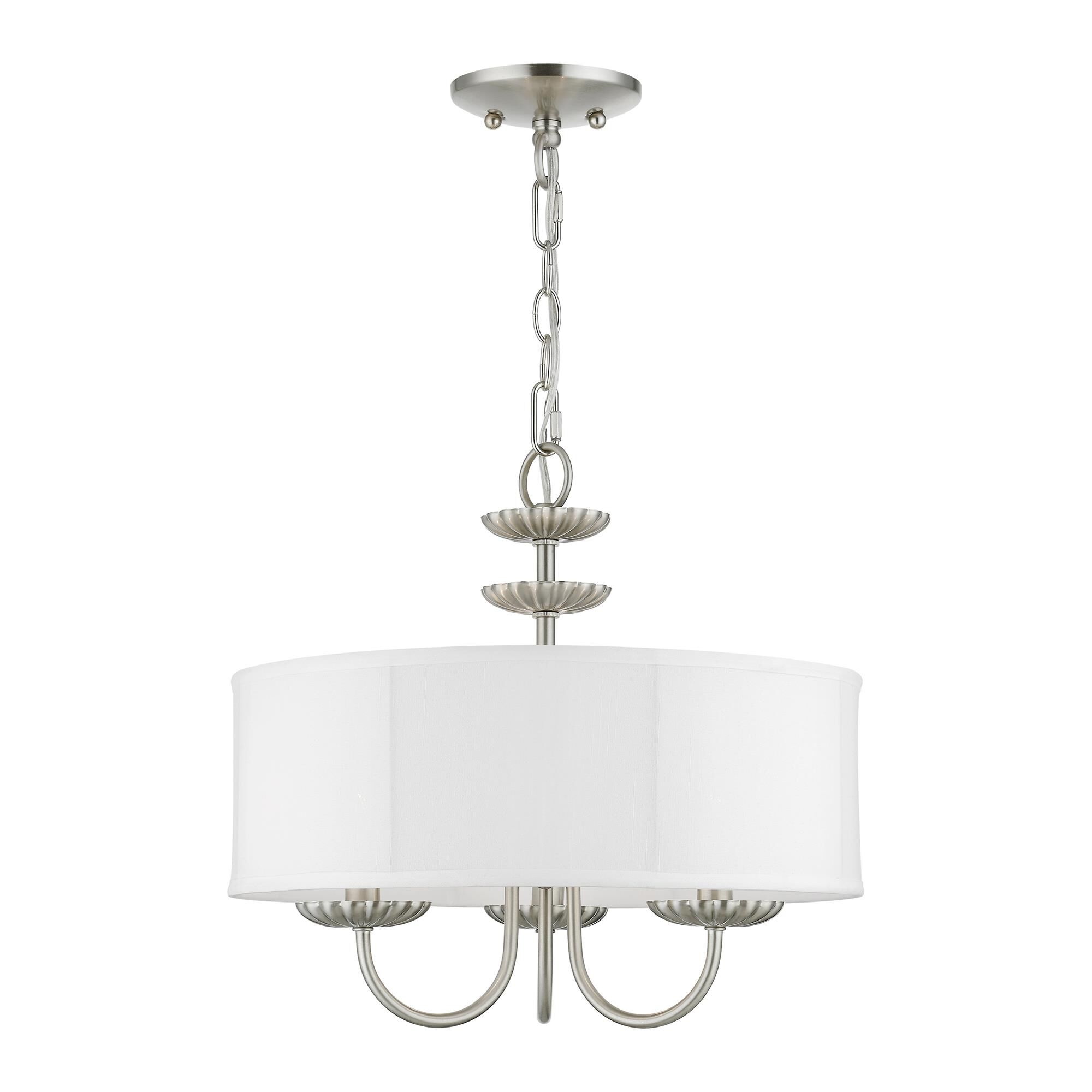 Brookdale 3 Light Mini Chandelier by Livex Lighting