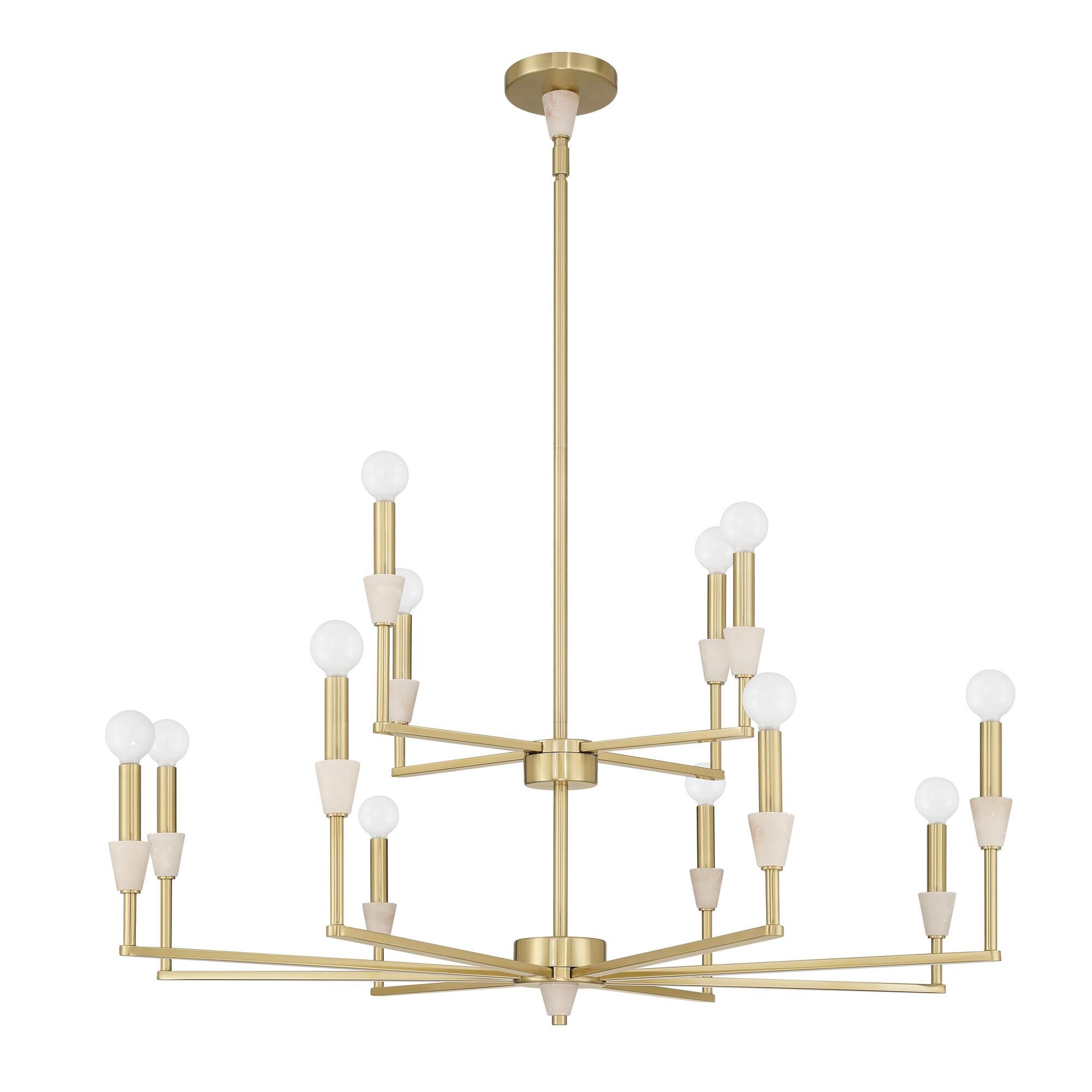 Shown in Brushed Gold finish