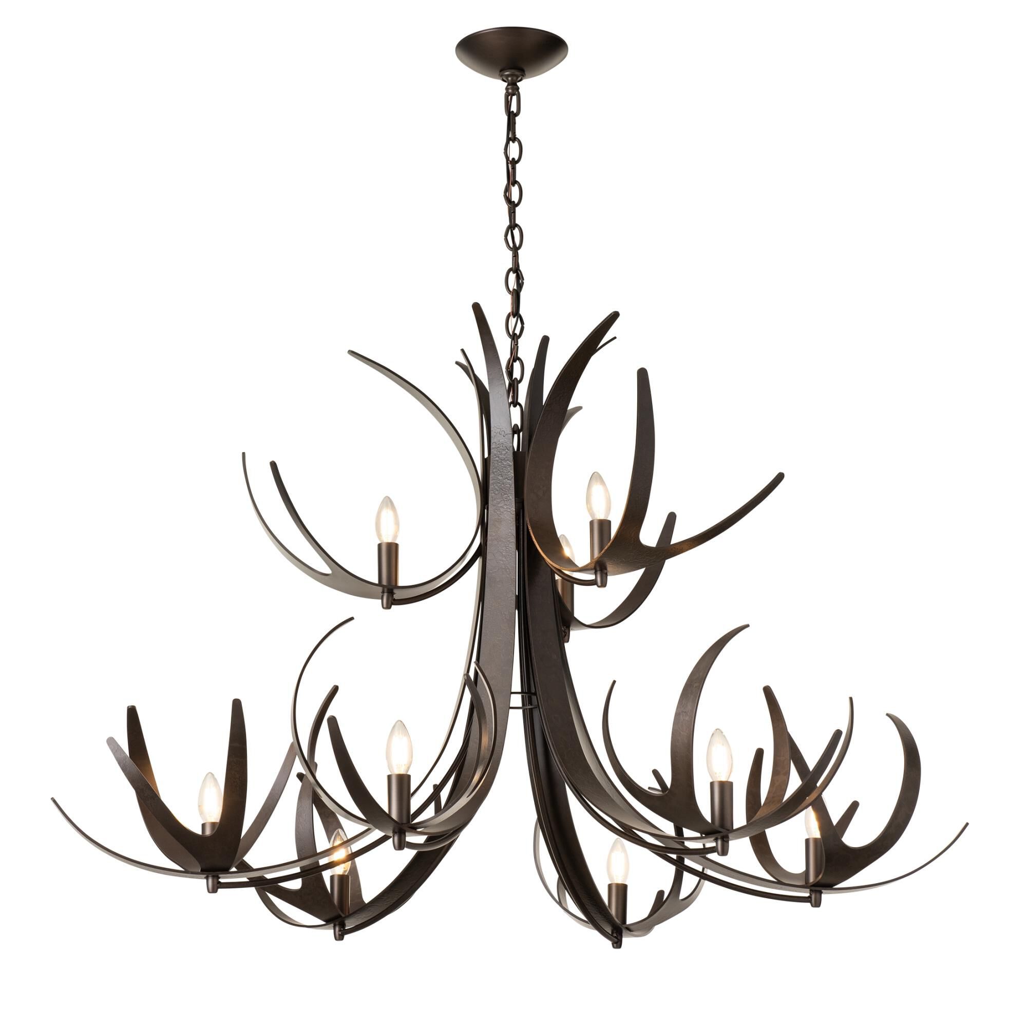 Caribou 49 Inch Chandelier by Hubbardton Forge