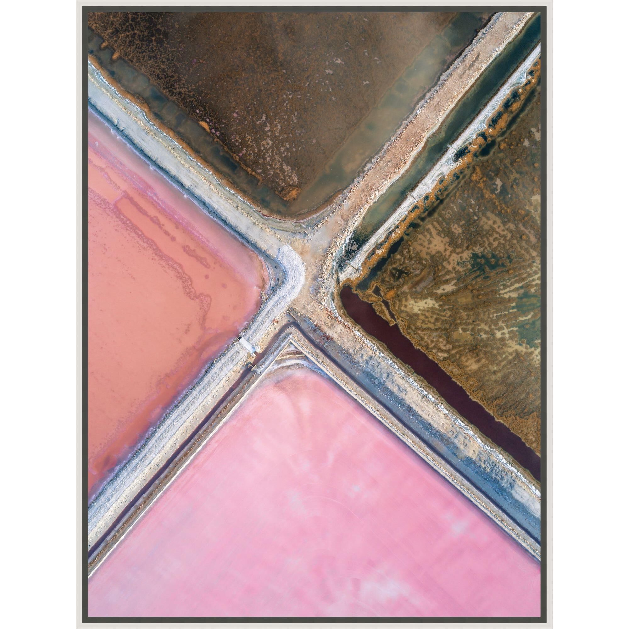 Intersections Of Salt Print by LEVEL57