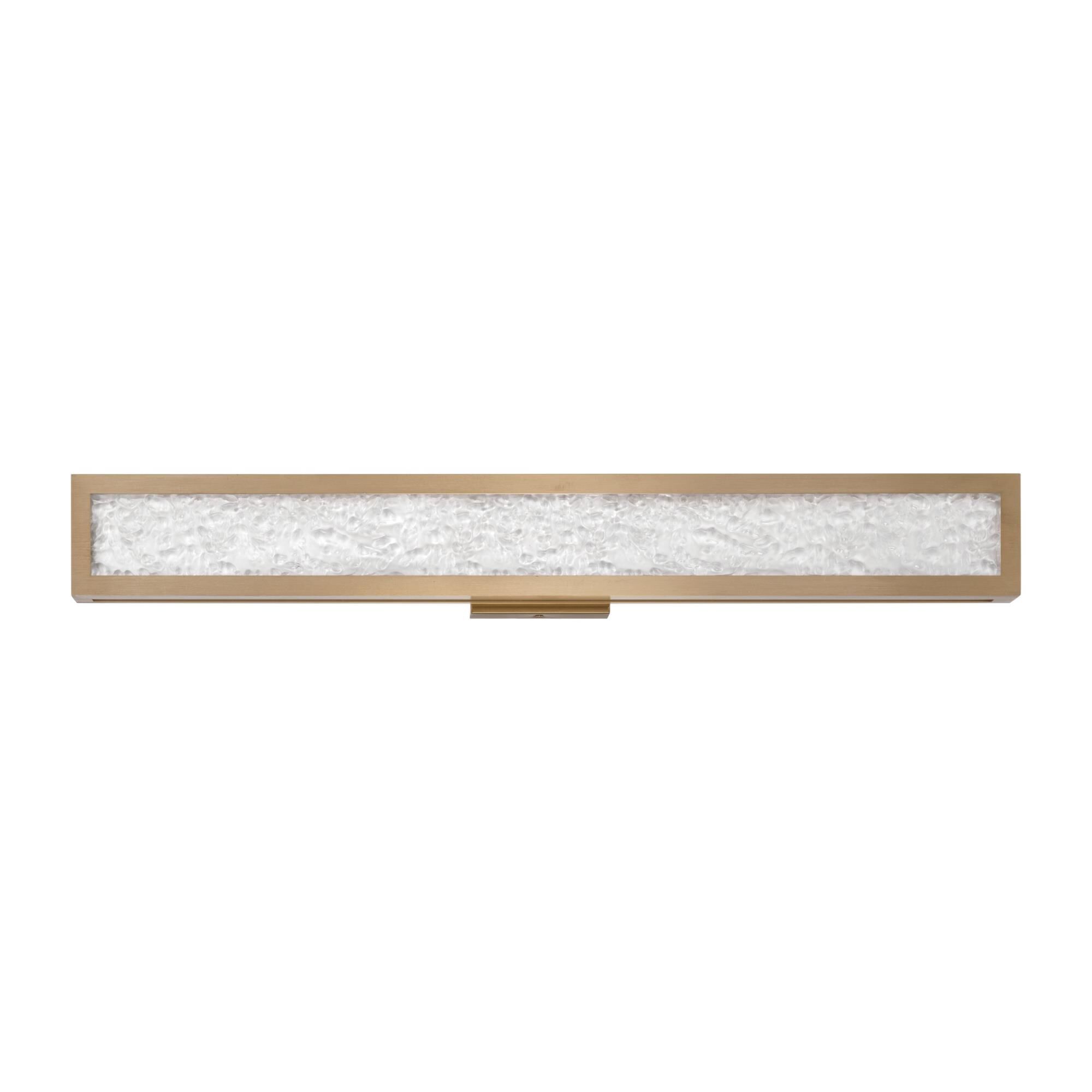 Shown in Champagne Gold finish and Clear Water glass